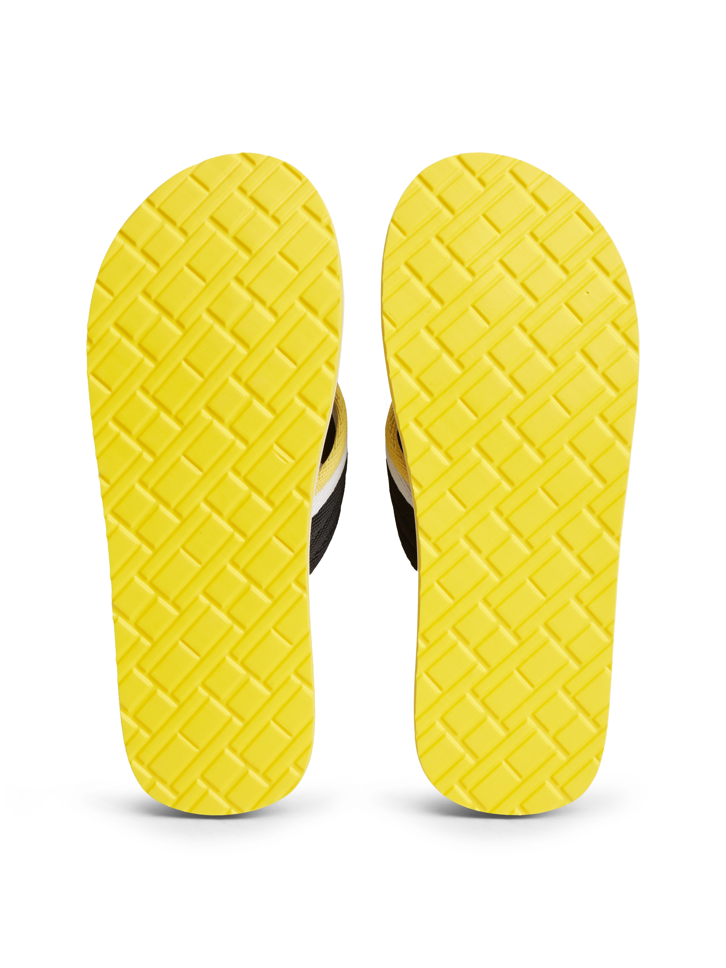 Tommy Hilfiger Zehentrenner »PATCH HILFIGER BEACH SANDAL«  Sommerschuh, Strandschuh mit gestreifter Bandage