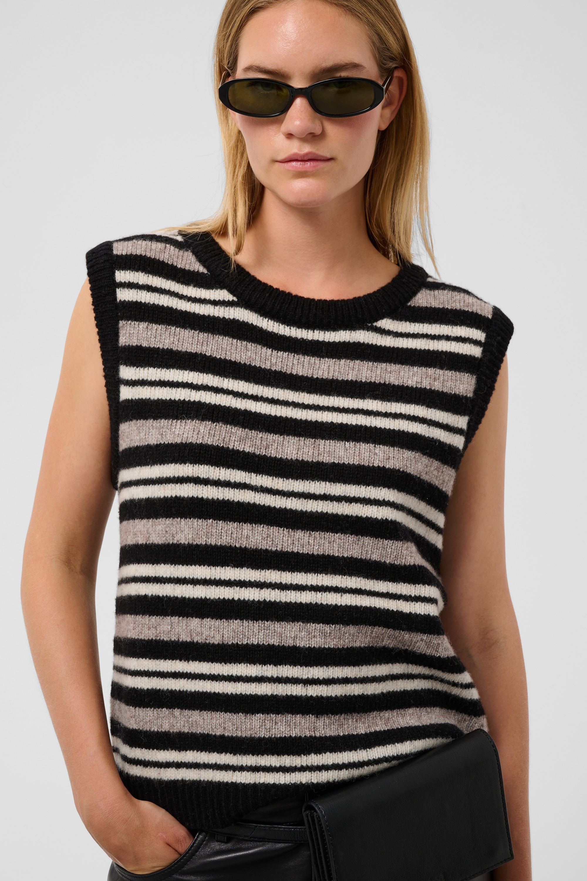 SOAKED IN LUXURY Strickjacke »Damen Strickweste SLKaegan«