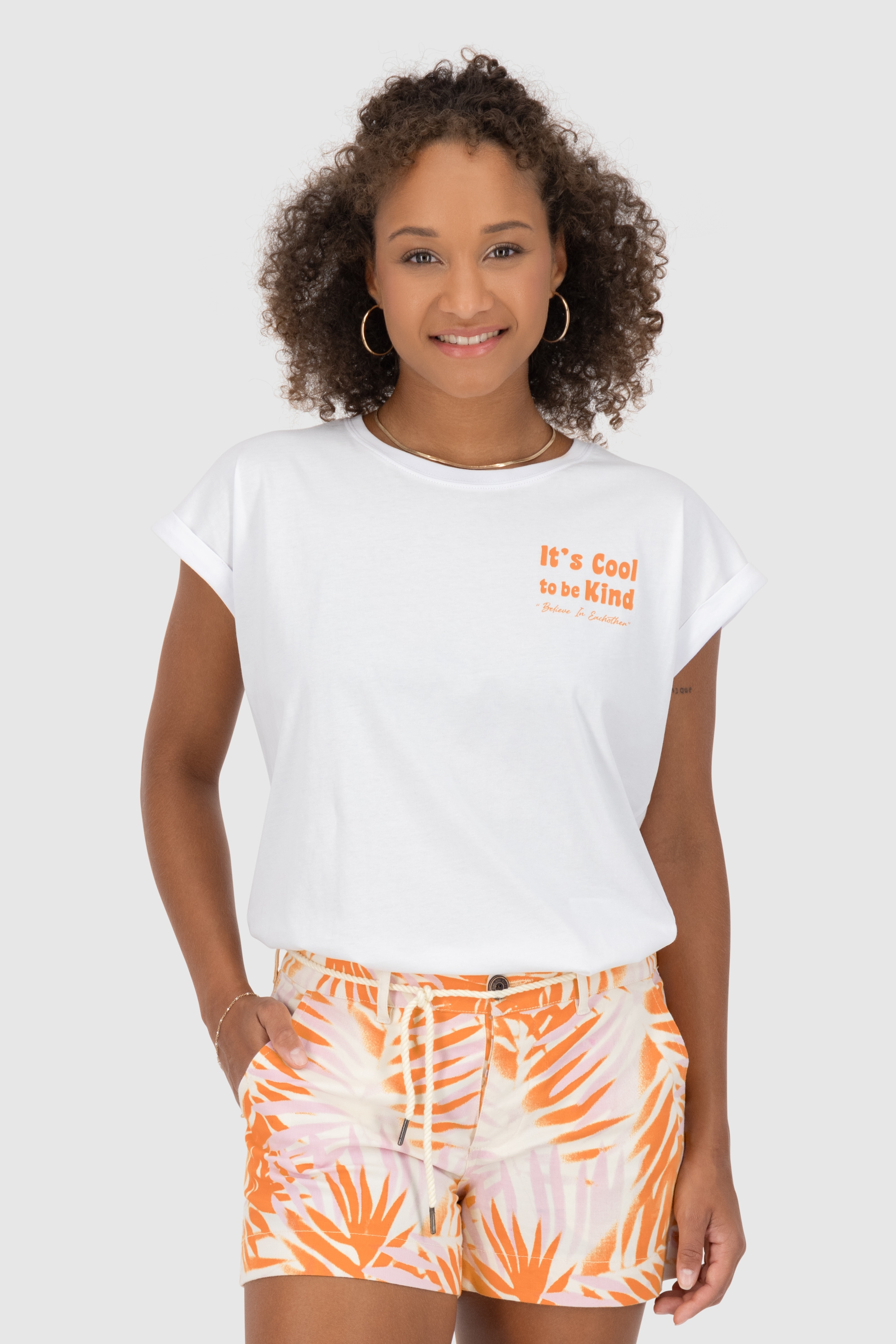 Alife & Kickin Rundhalsshirt "Damen DineAK P" günstig online kaufen