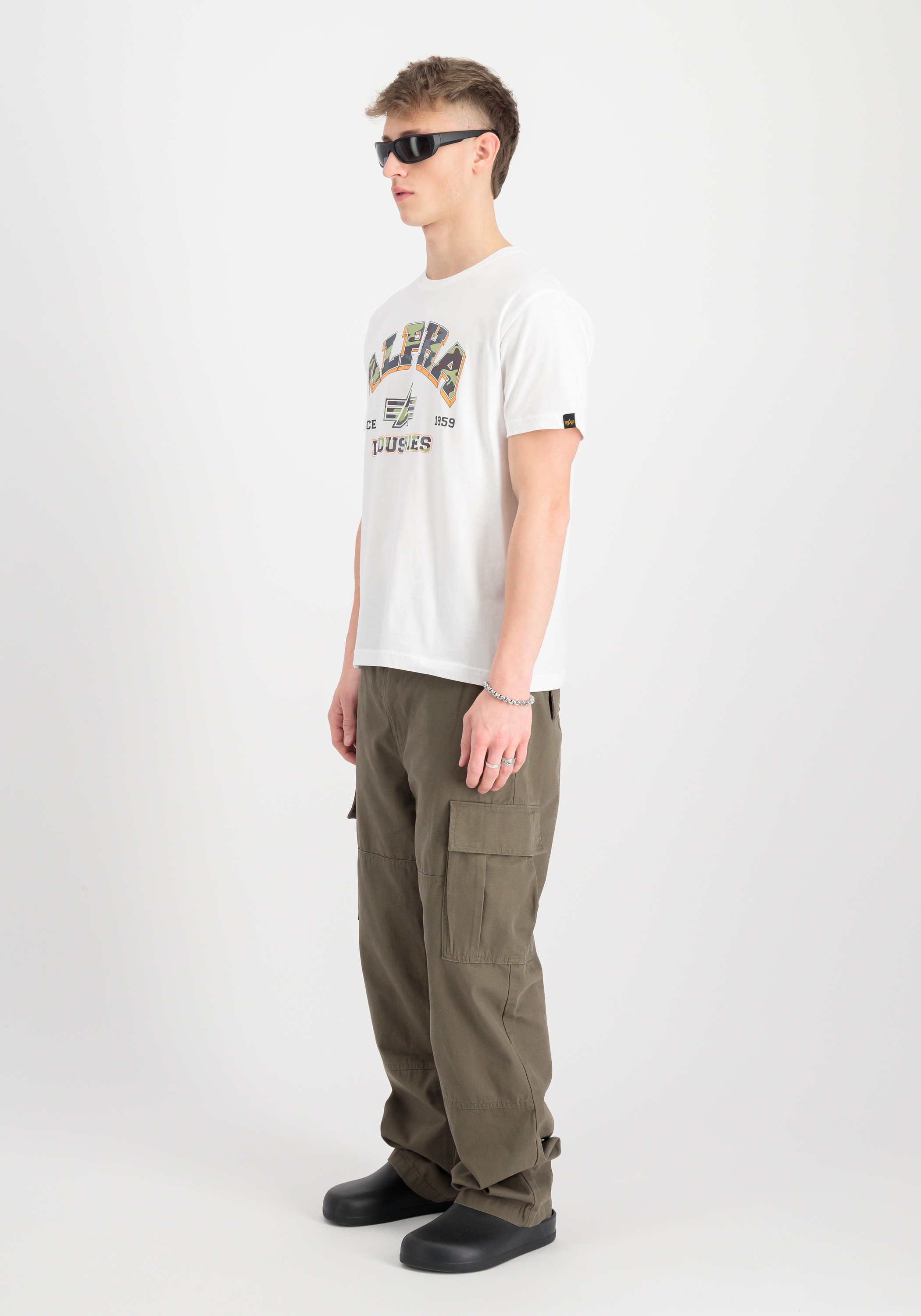 Thumbnail - Alpha Industries T-Shirt "Alpha Industries Men - T-Shirts College Camo T-Shirt"