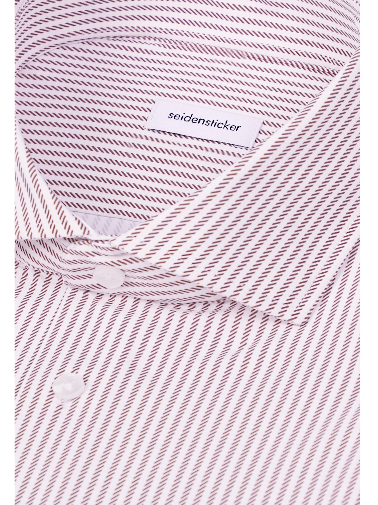 seidensticker Businesshemd »Schwarze Rose« Slim 1/1 Kentkragen Druck