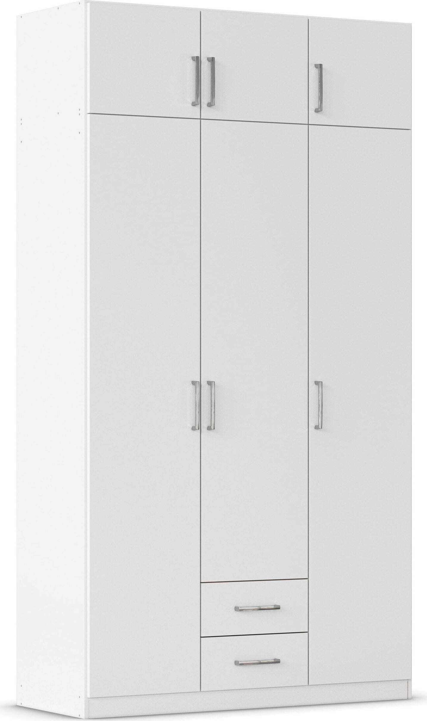 rauch "Schrank Garderobe Wäscheschrank GAMMA in 4 Breiten 91-226 cm" 3 verschiedene Ausstattungen BASIC/CLASSIC/PREMIUM (inkl. SOFT-CLOSE), mit Schubladen und Schrankaufsatz, schlichtes Design MADE IN GERMANY