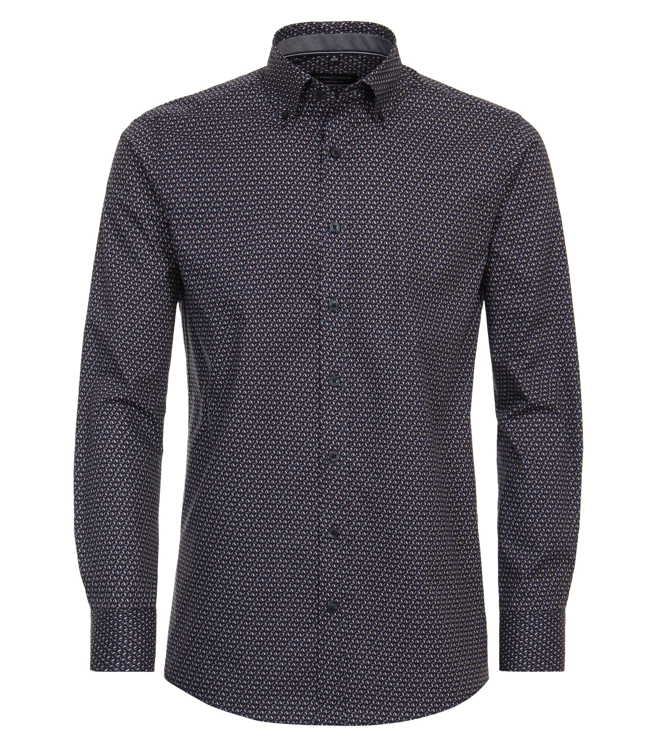 CASAMODA Langarmhemd "CASAMODA Freizeithemd Print" günstig online kaufen