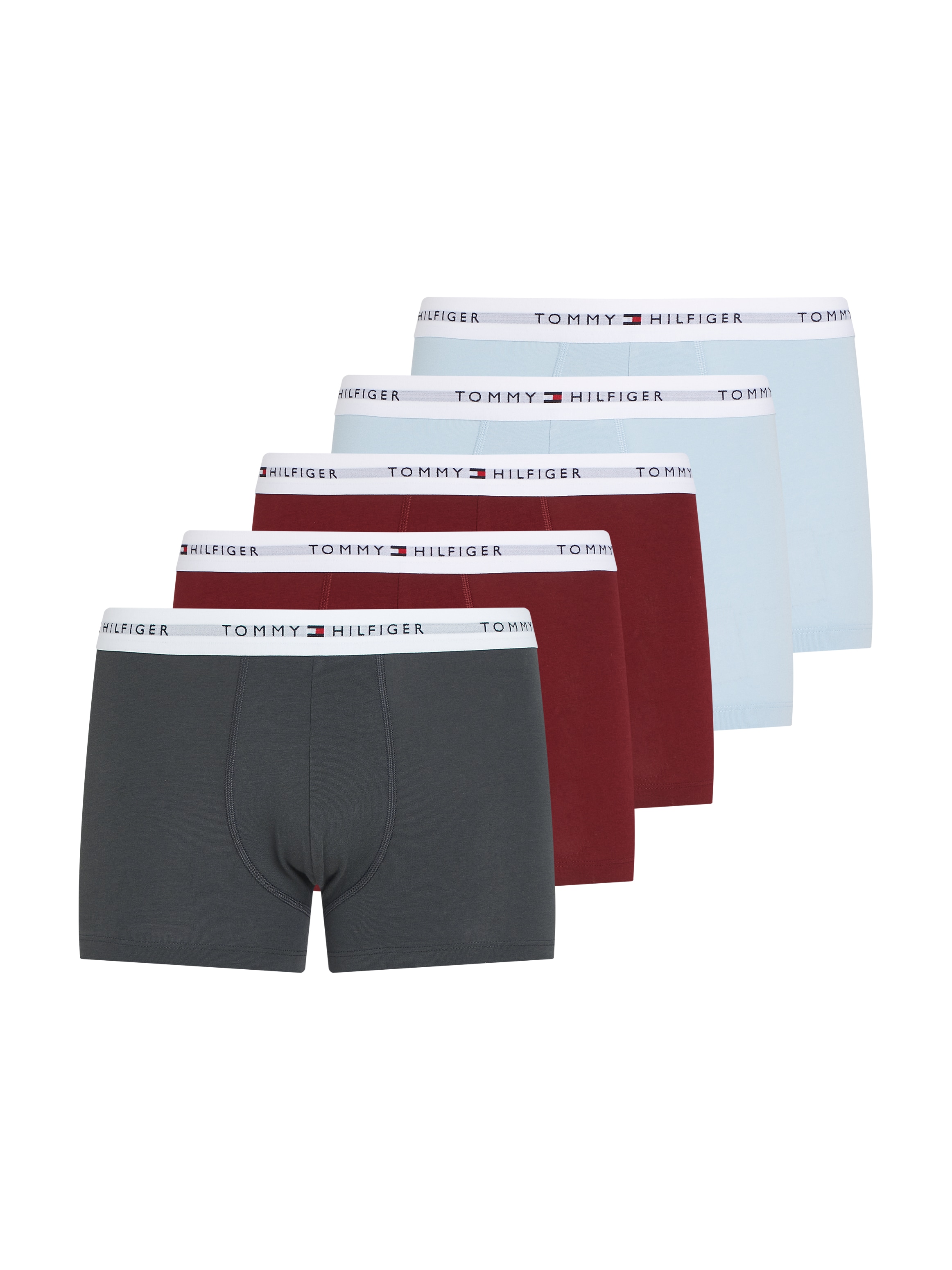 Tommy Hilfiger Underwear Trunk "5P TRUNK", (Packung, 5 St., 5er-Pack), mit Logobund