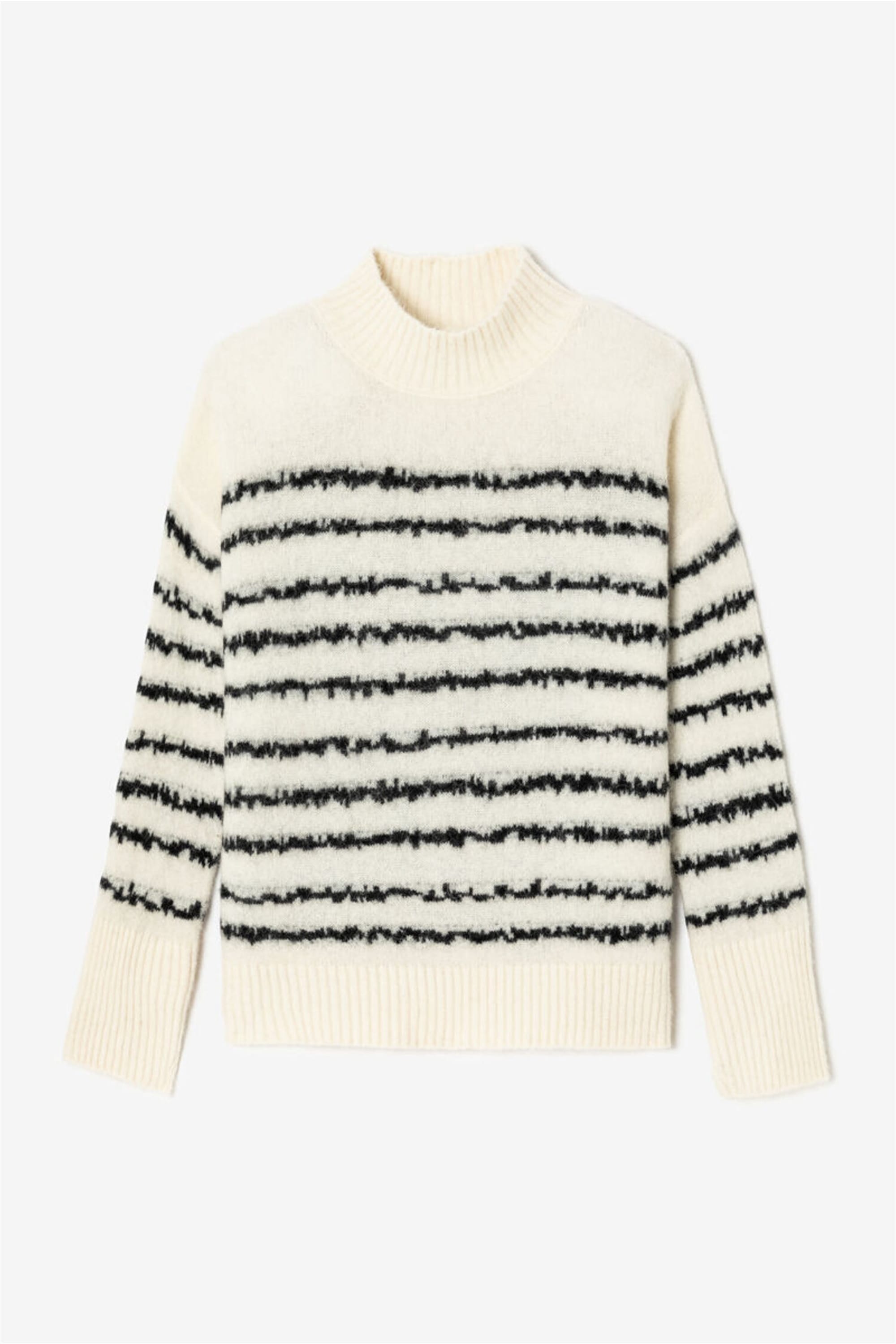 Le Temps Des Cerises Strickpullover »AUGUST« mit tollem Streifen-Design