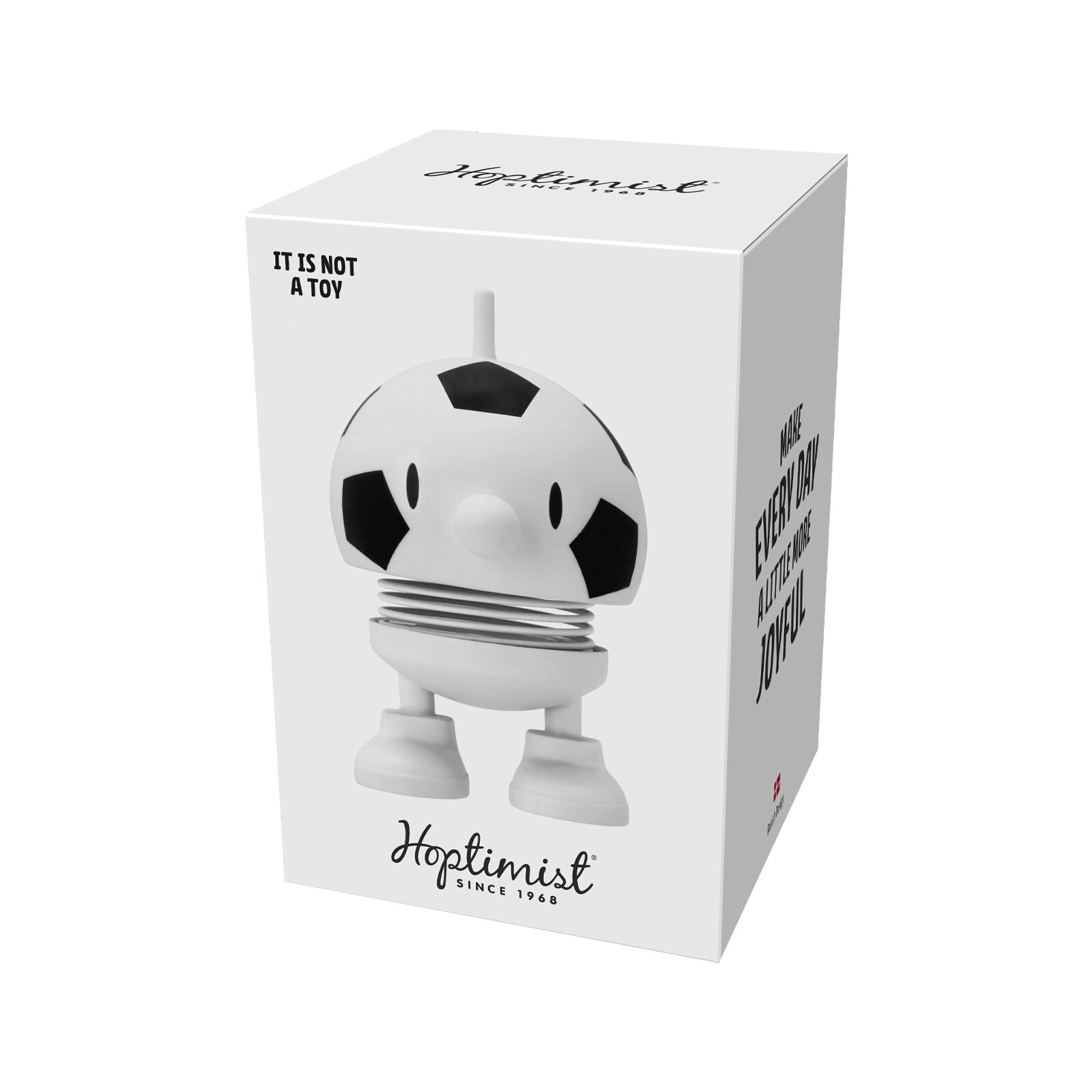 HOPTIMIST Dekofigur »Dekofigur Bumble S Football 7,6 cm weiß«