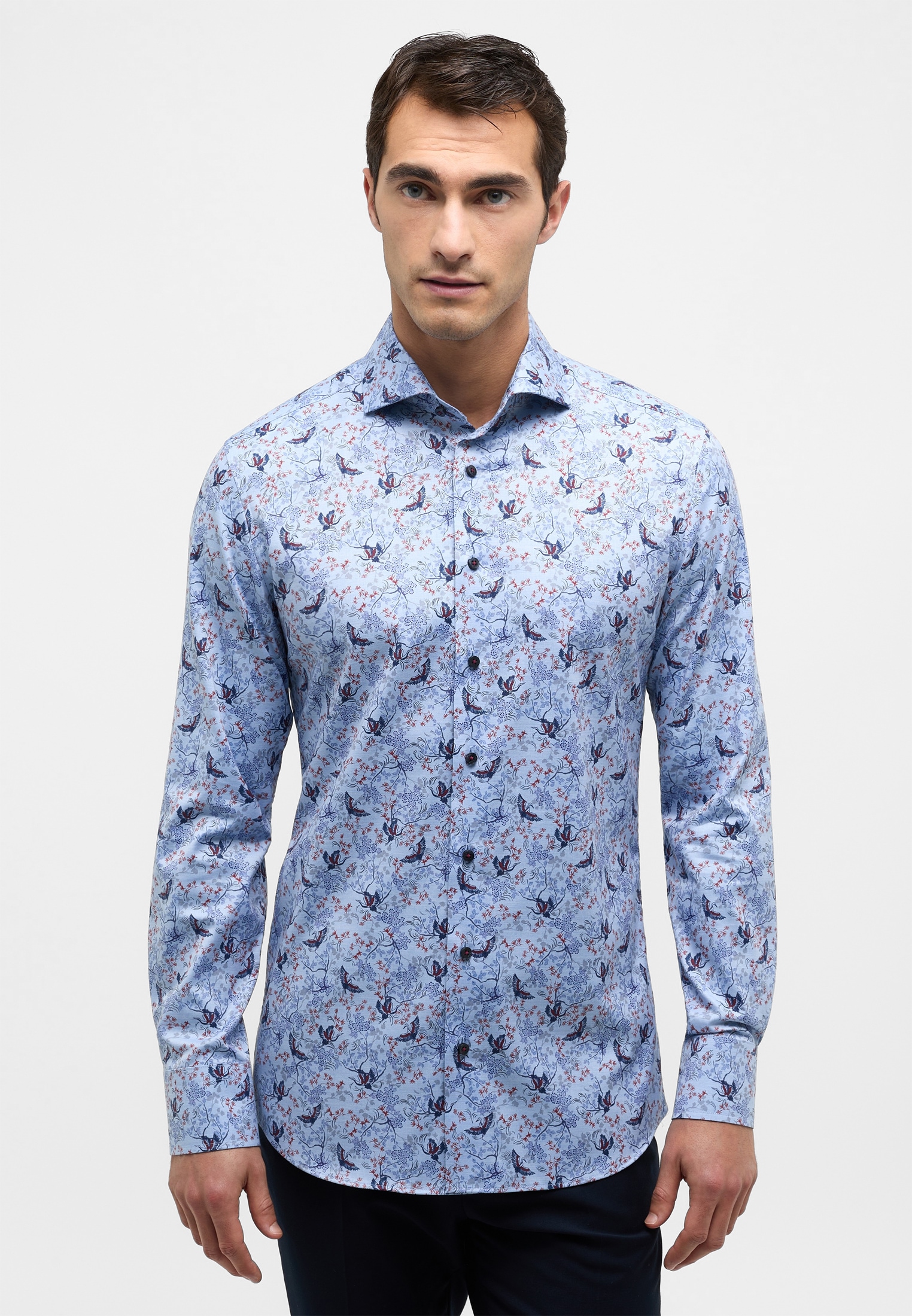 Eterna Langarmhemd "SLIM FIT" günstig online kaufen