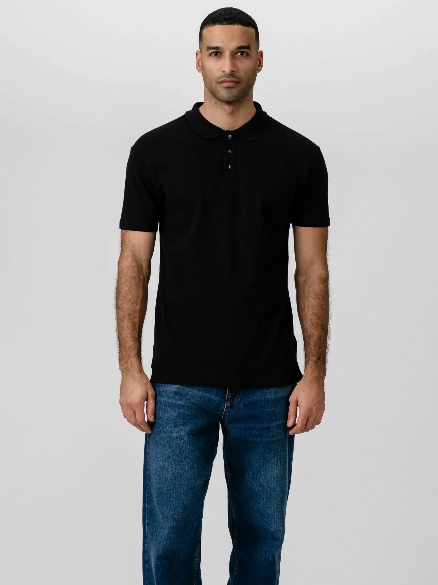 TeeShoppen Kurzarmhemd "TEESHOPPEN Polo shirt Muscle Polo"
