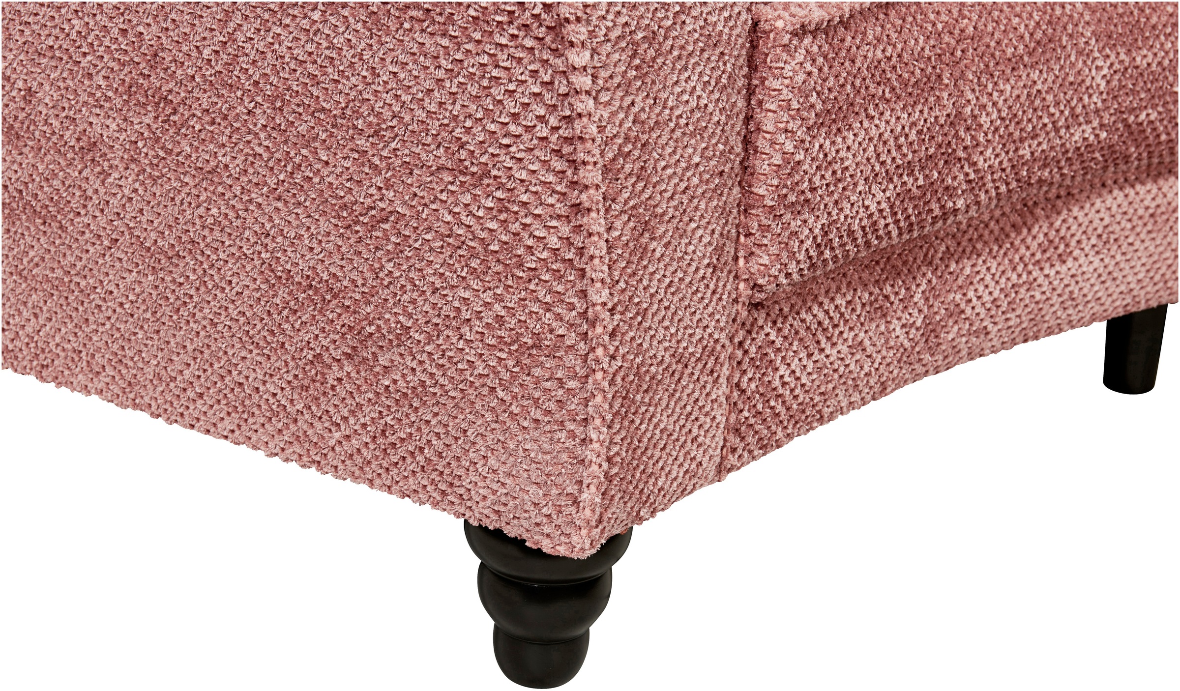 ED EXCITING DESIGN 3-Sitzer »Corinna«, Sofa mit 8 Kissen, gebogener Rücken