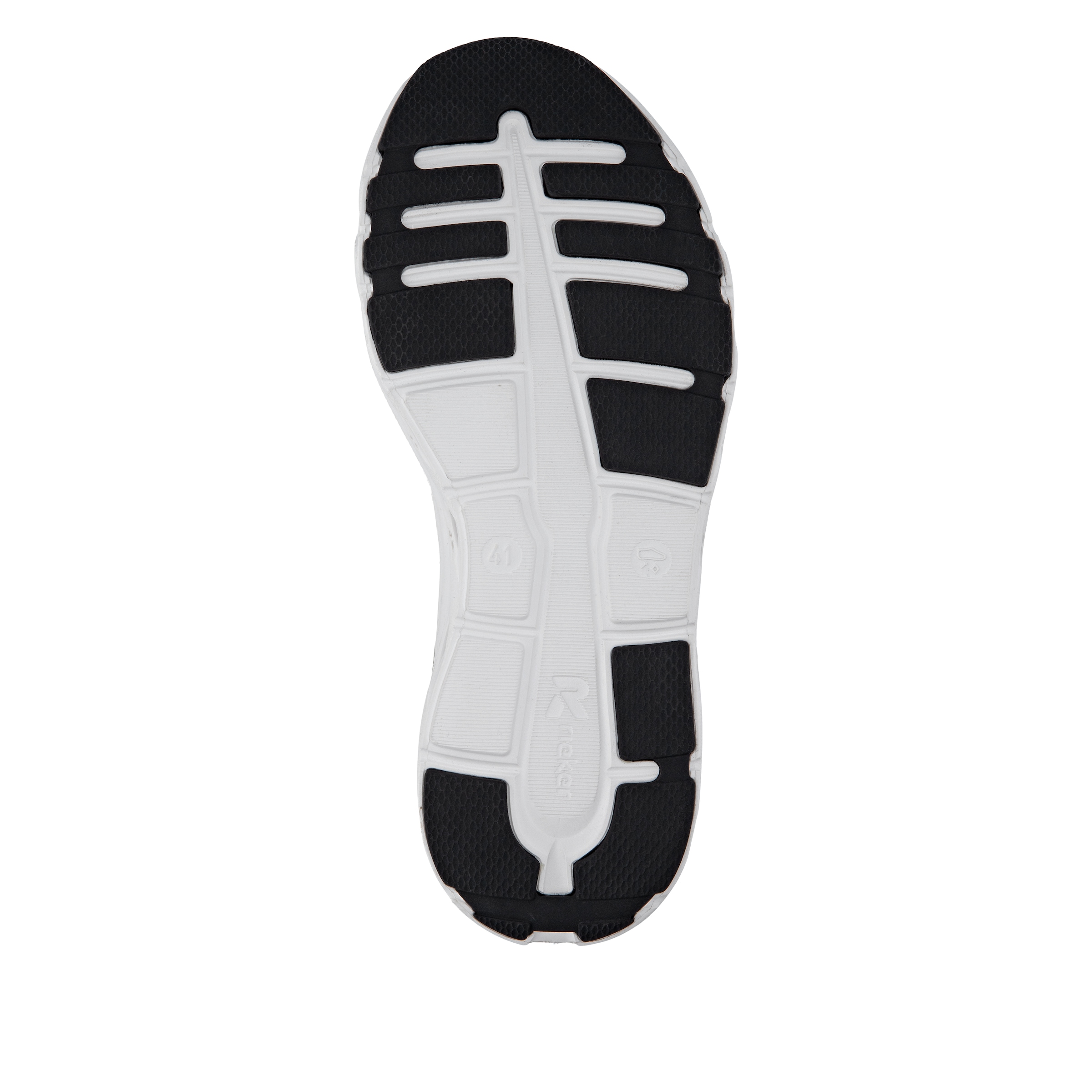 RIEKER Sport Slip-On Sneaker, Freizeitsneaker, Halbschuh, Schlupfschuh mit gepolstertem Schaftrand