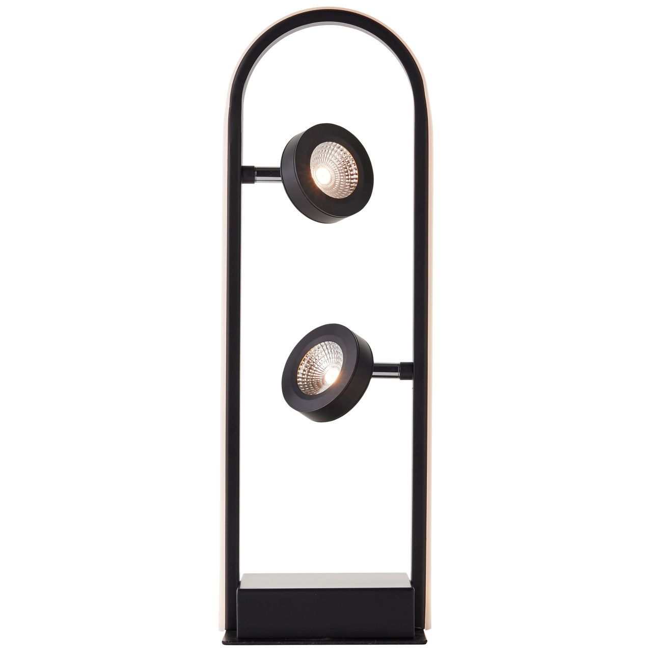 Brilliant Tischleuchte »Nebeker«, 2 flammig-flammig, dimmbare LED Llampe - mit Nachtlichtfunktion - 49cm Höhe - 2200 Lumen