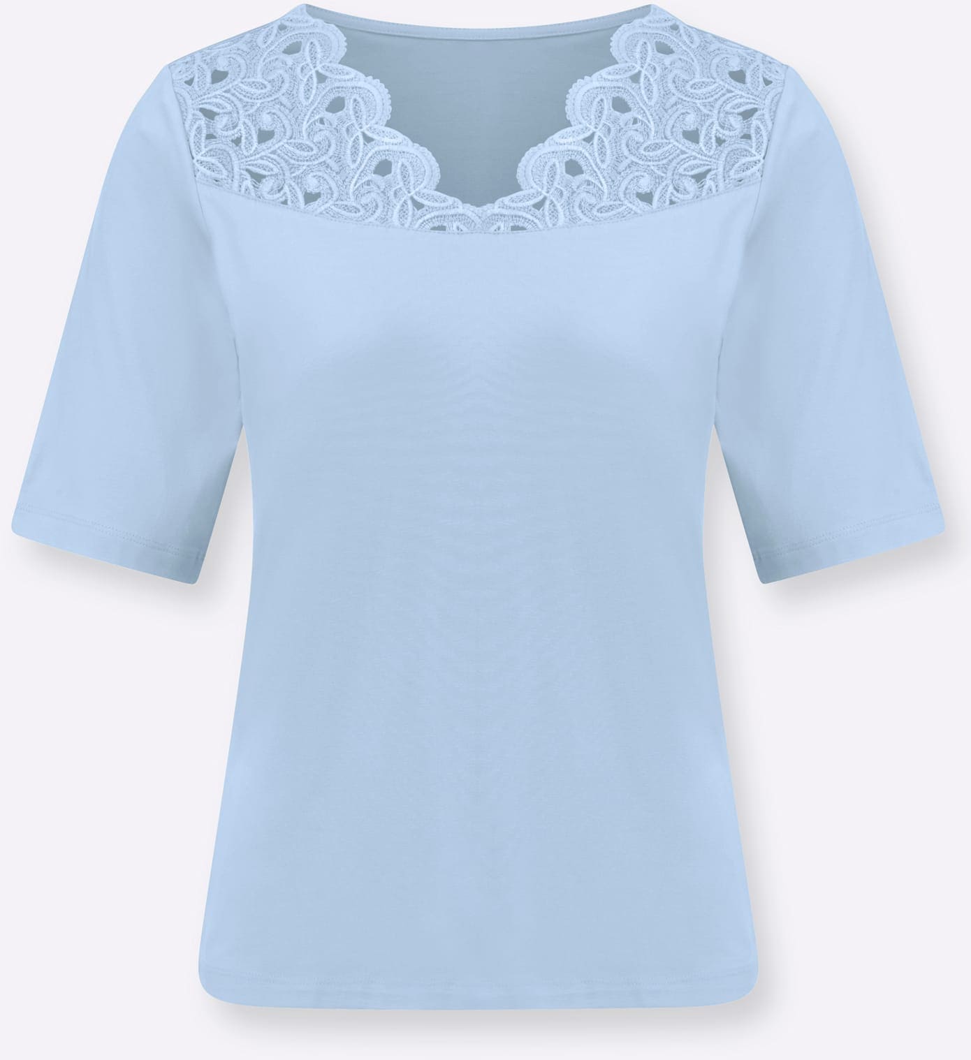 Lady Spitzenshirt »Spitzen-Shirt« 1 tlg.