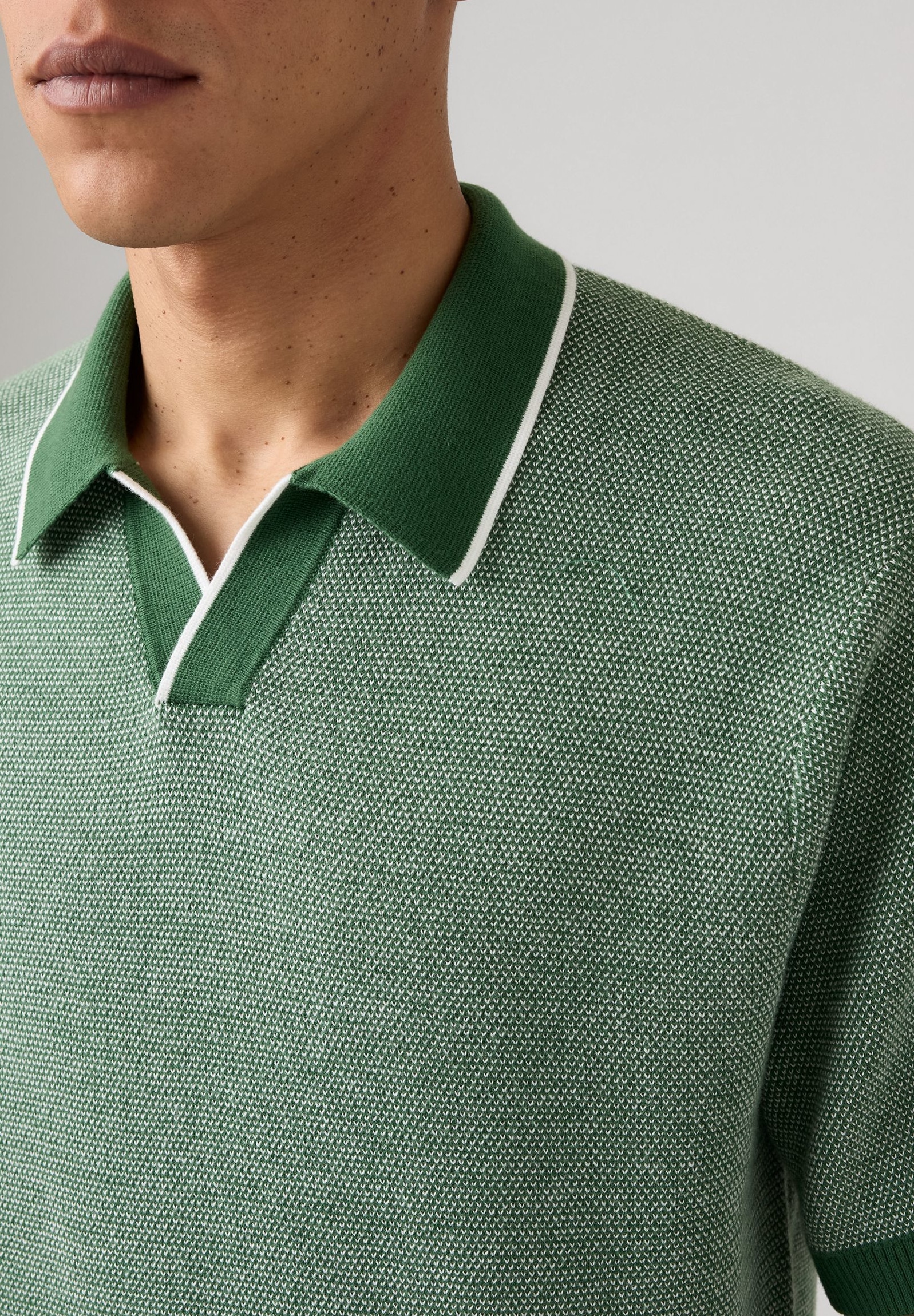 Levi's® Poloshirt »LV POLO SKIPPER KNIT MULTI-COLOR«, Kragen ohne Verschluss