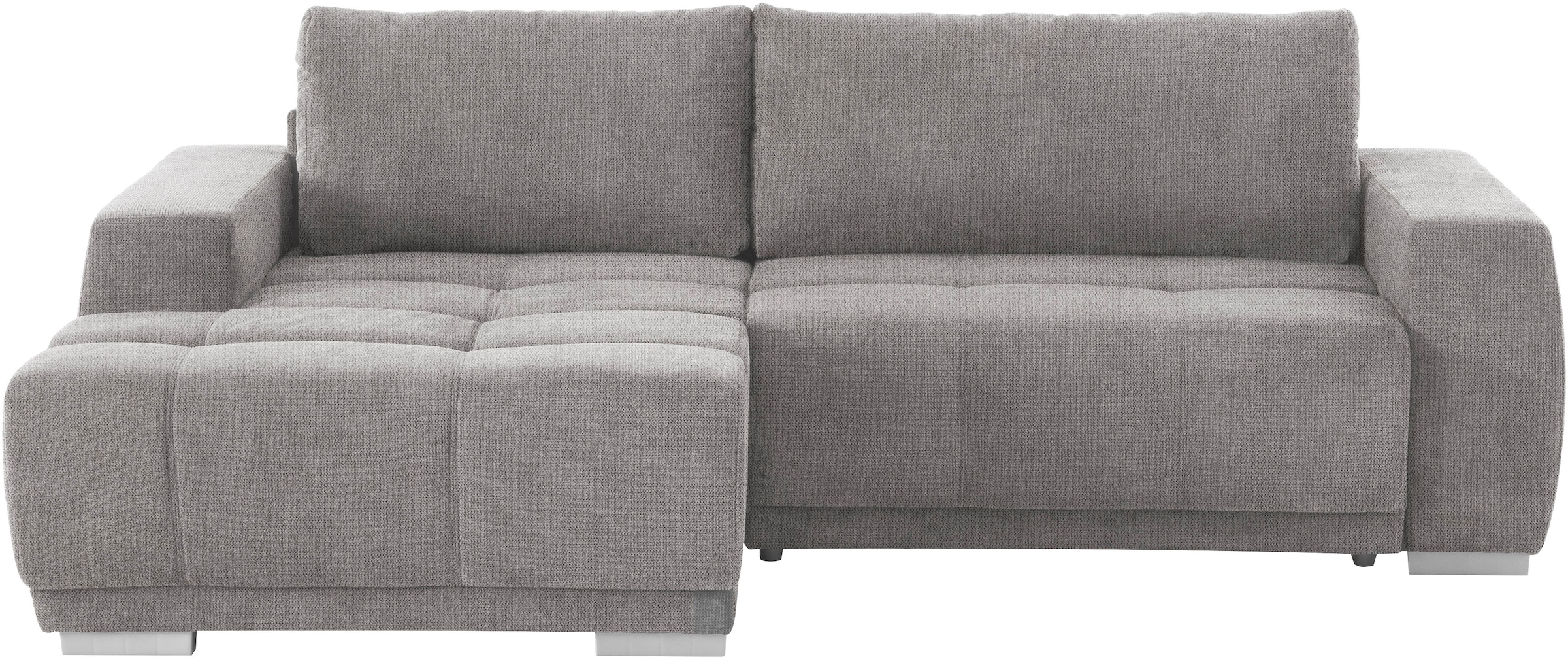 INOSIGN Ecksofa »Bolero L-Form«, wahlweise mit Bettfunktion & Bettkasten
