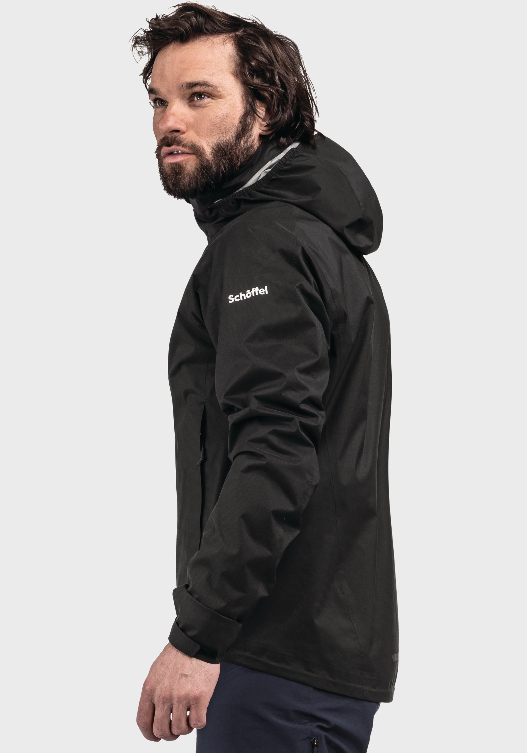 Schöffel Outdoorjacke »2.5L Jacket Tarvis M«, mit Kapuze