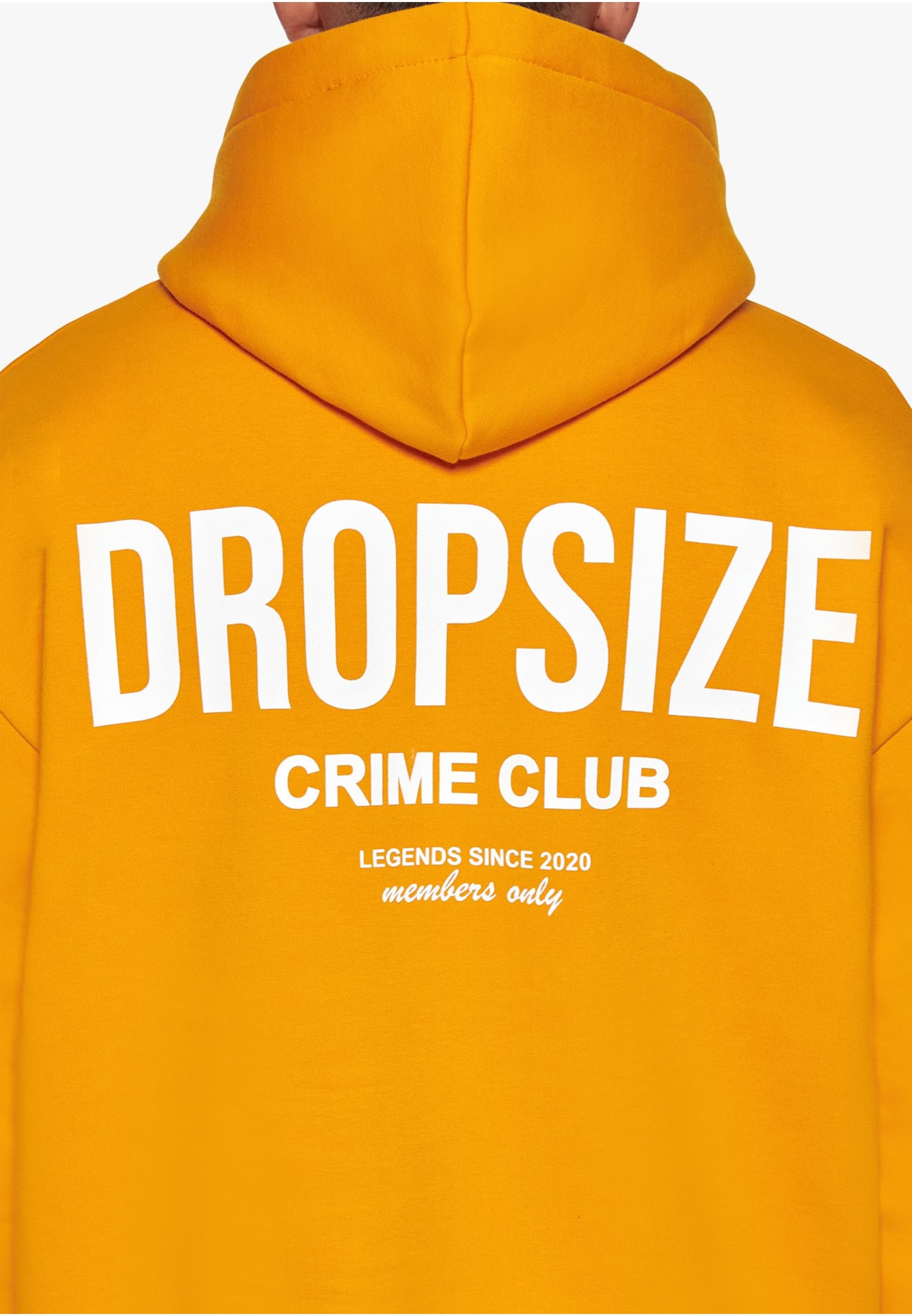Dropsize Kapuzensweatshirt »Dropsize Herren Dropsize Heavy Oversize Crime Club Hoodie«, 1 Stk.
