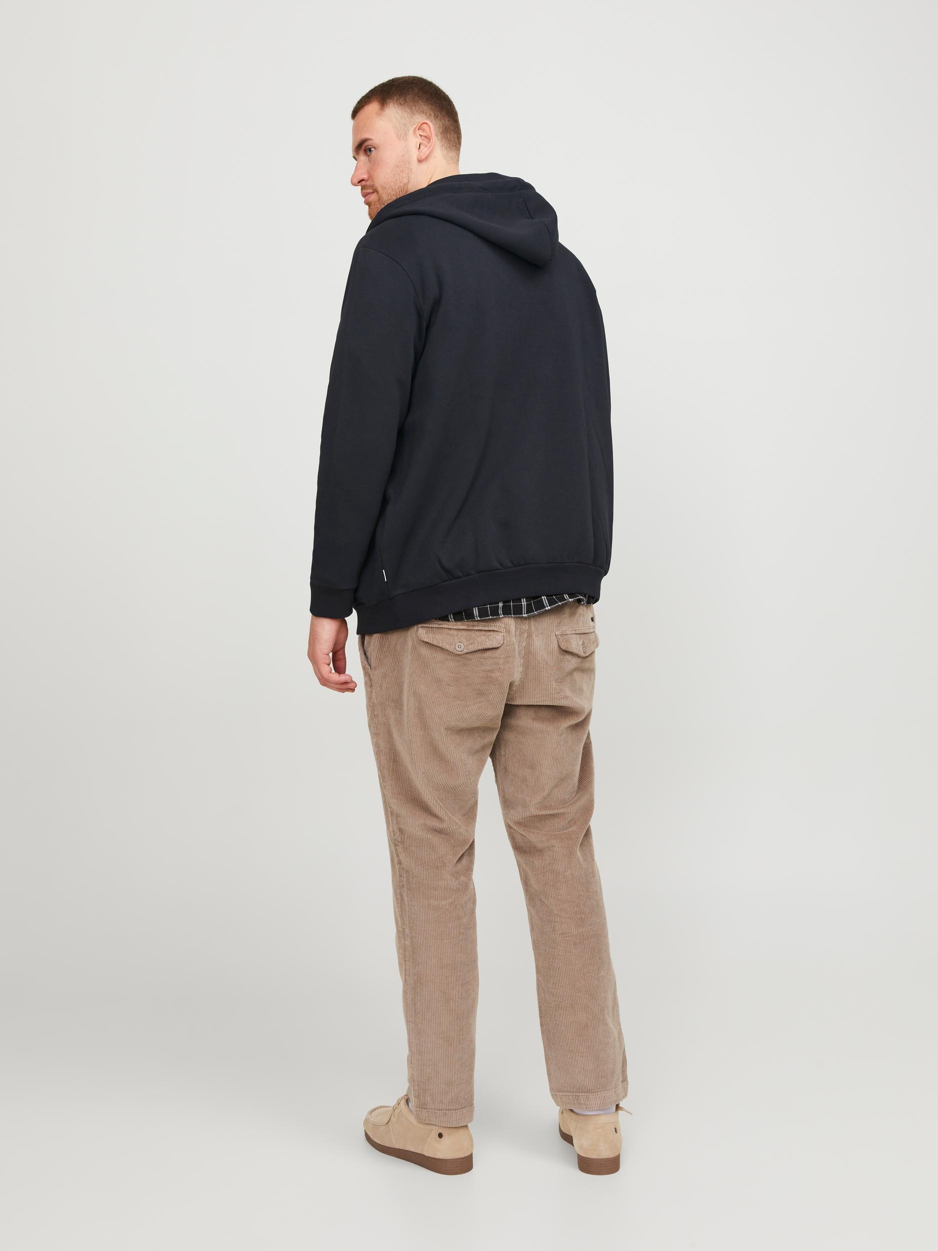 Jack & Jones PlusSize Kapuzensweatjacke »JJEBRADLEY SWEAT ZIP HOOD NOOS PLS«