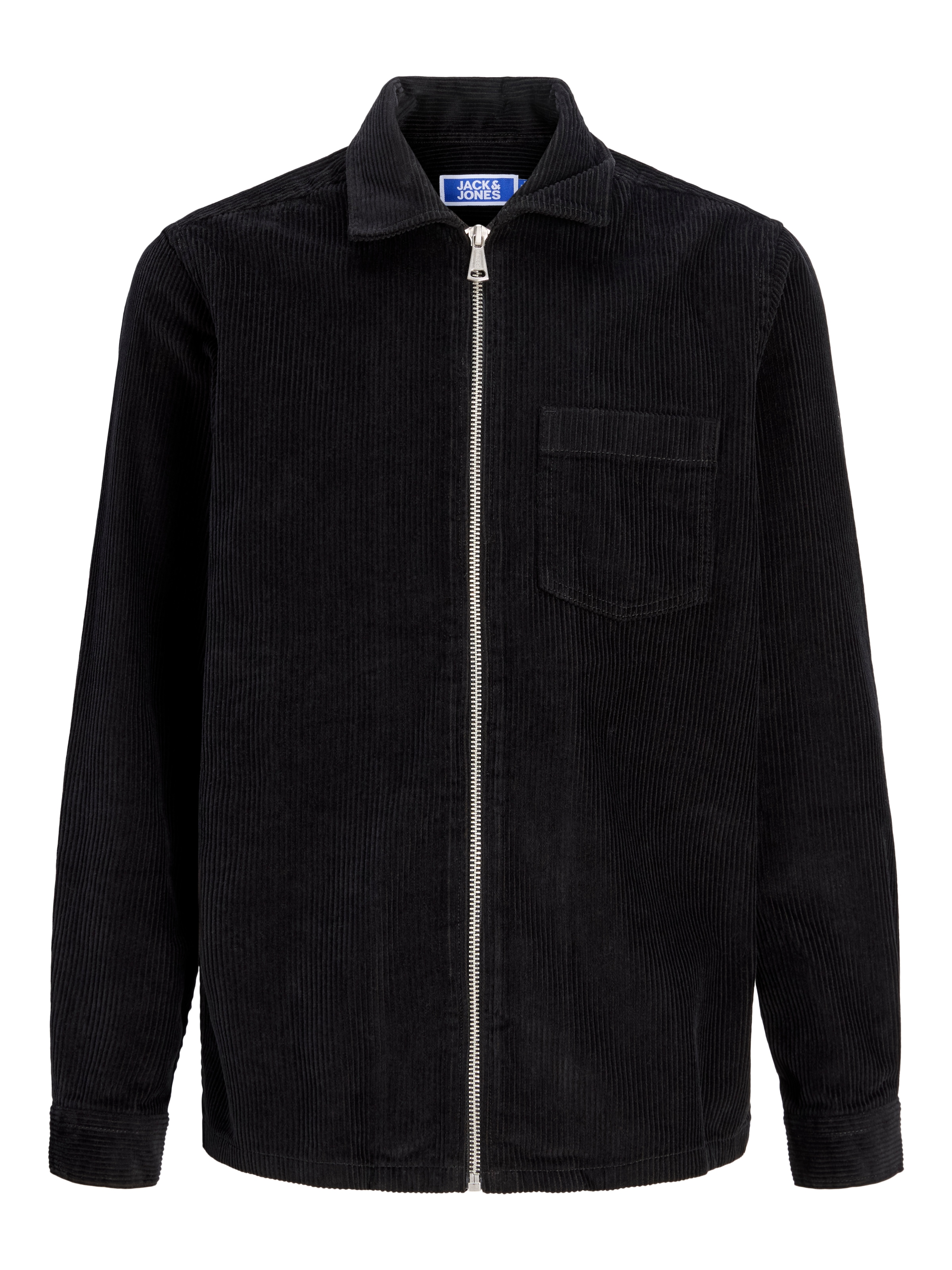 Jack & Jones Junior Langarmhemd »JORTORONTO CORDUDOY ZIP SHIRT LS BF JNR« Baumwolle, locker geschnitten