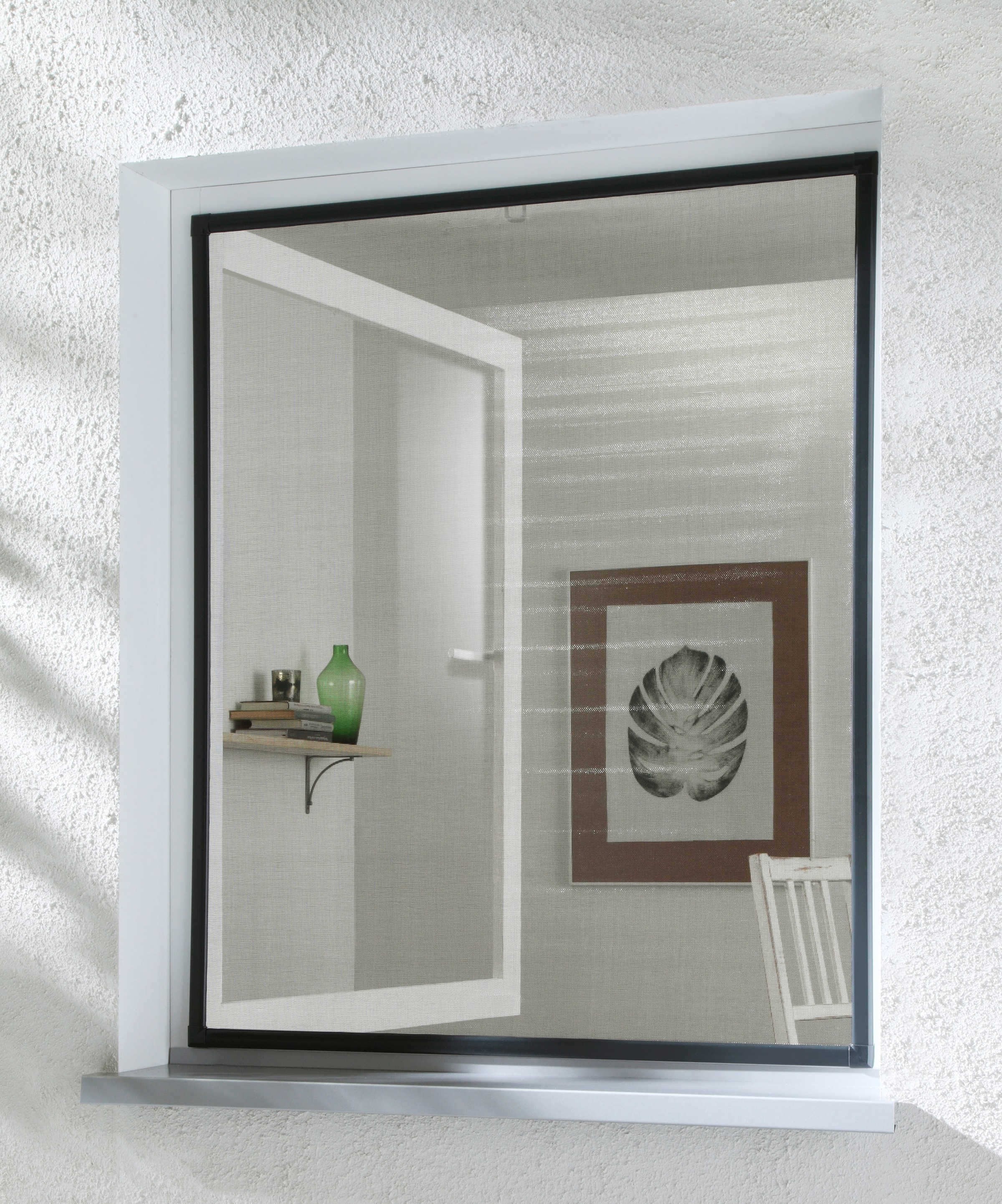 hecht international Insektenschutz-Fensterrahmen "Basic" BxH: 120x140 cm, k günstig online kaufen