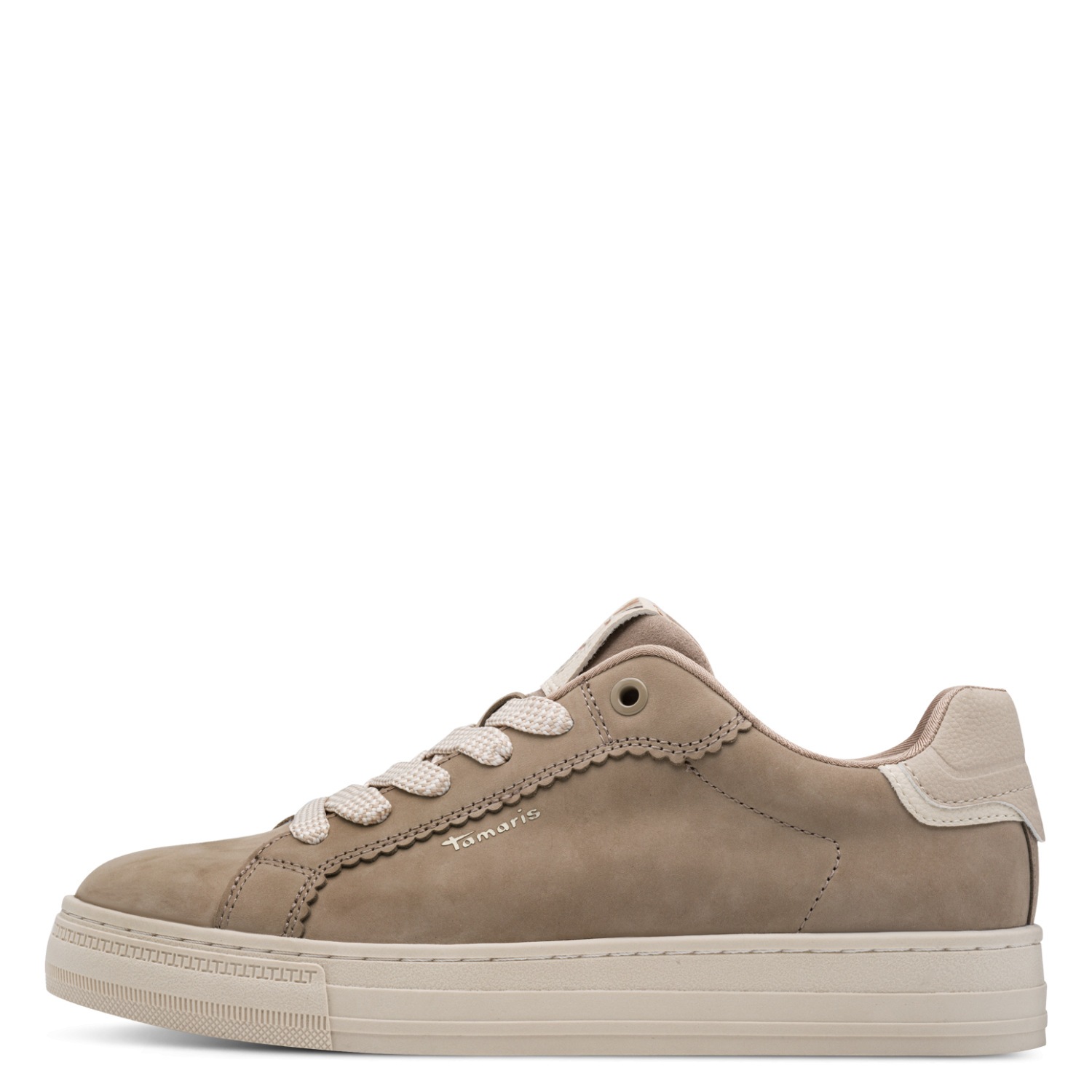 Tamaris Plateausneaker  Sneaker für Damen, leichter Halbschuh mit Wellenkante