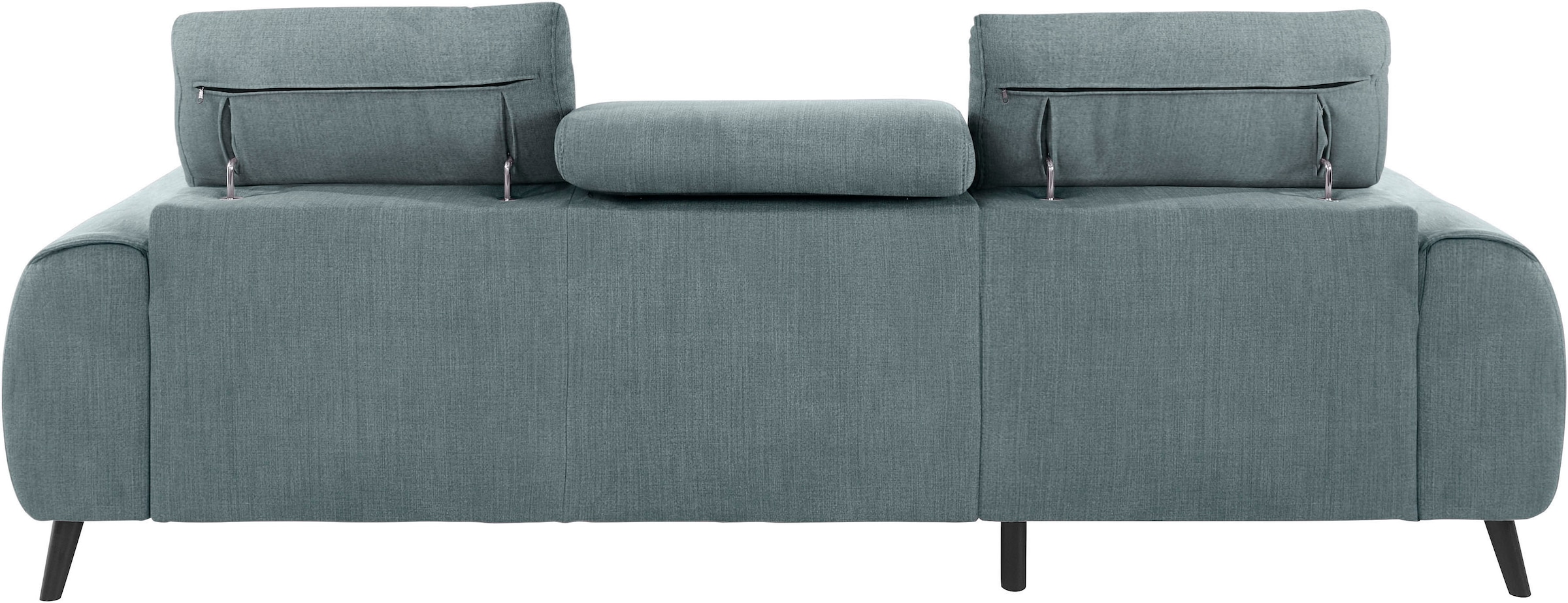 COTTA Ecksofa »Mia L-Form«, 3-tlg.-Kissen-Set, Recamiere, wahlweise mit oder ohne RGB-Beleuchtung
