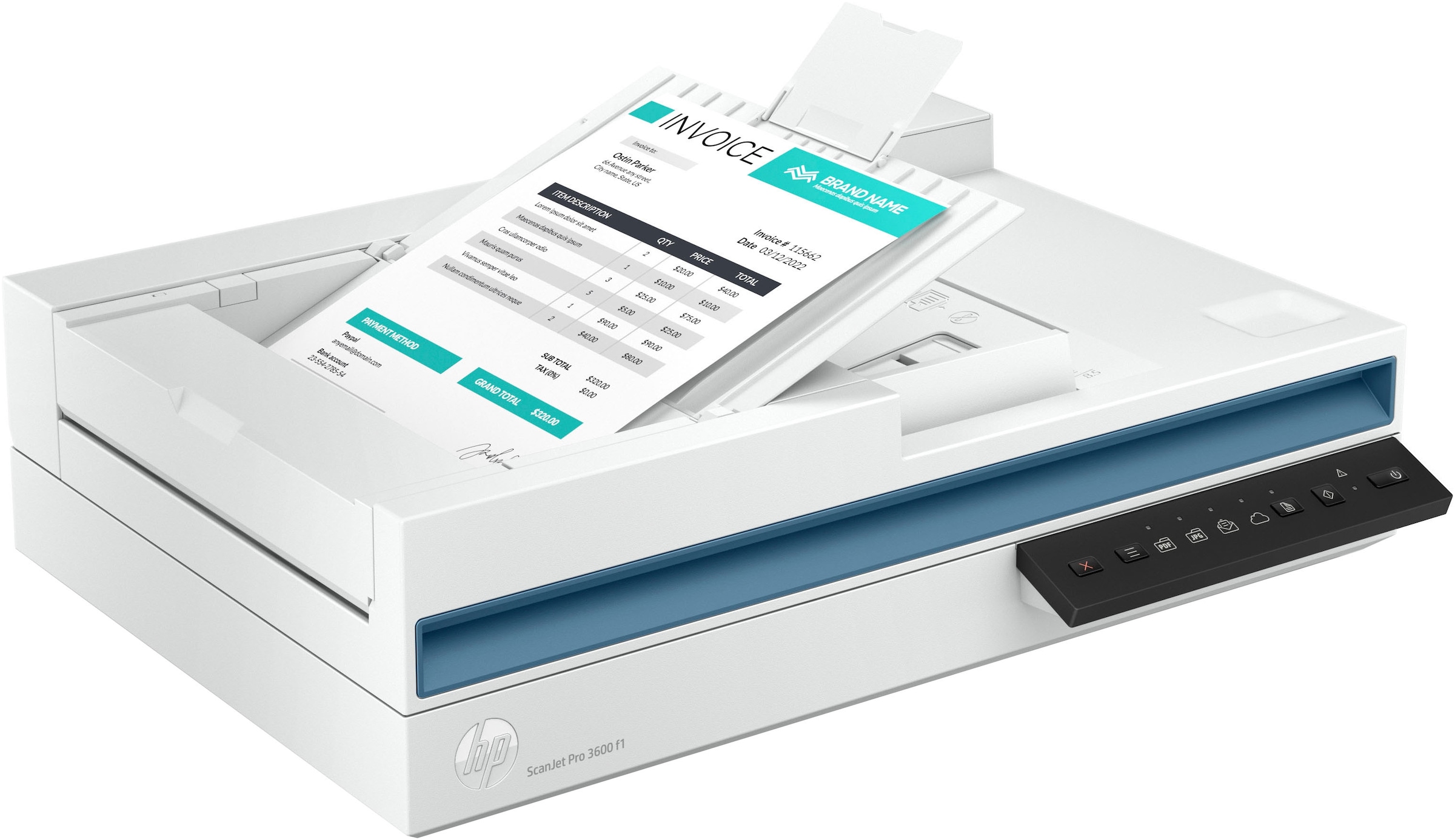 HP Scanner »Scanjet Pro 3600 f1«