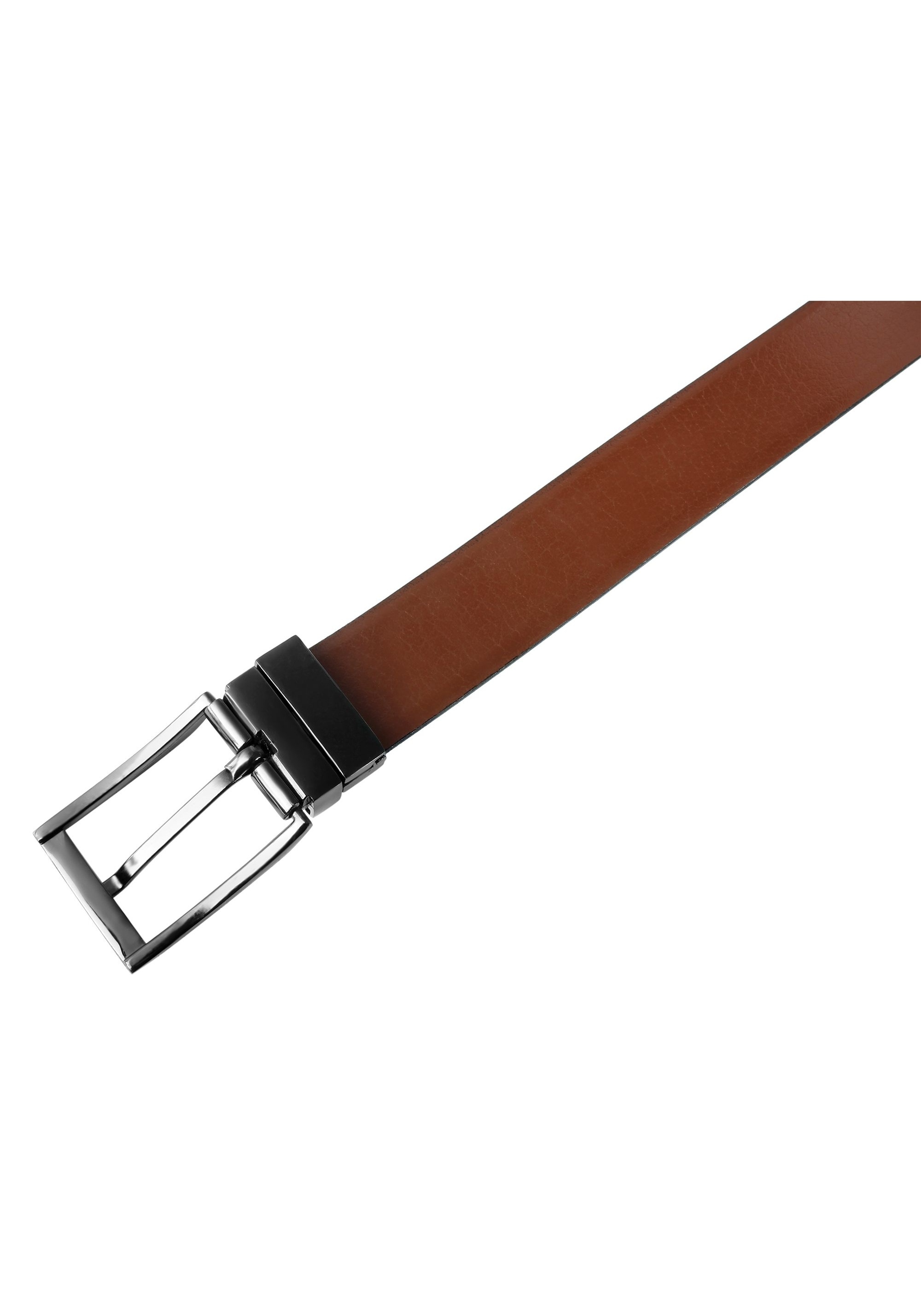Leonardo Verrelli Ledergürtel »Wendegürtel Echt Leder schwarz/braun 90 cm-130 cm (Bundweite)«