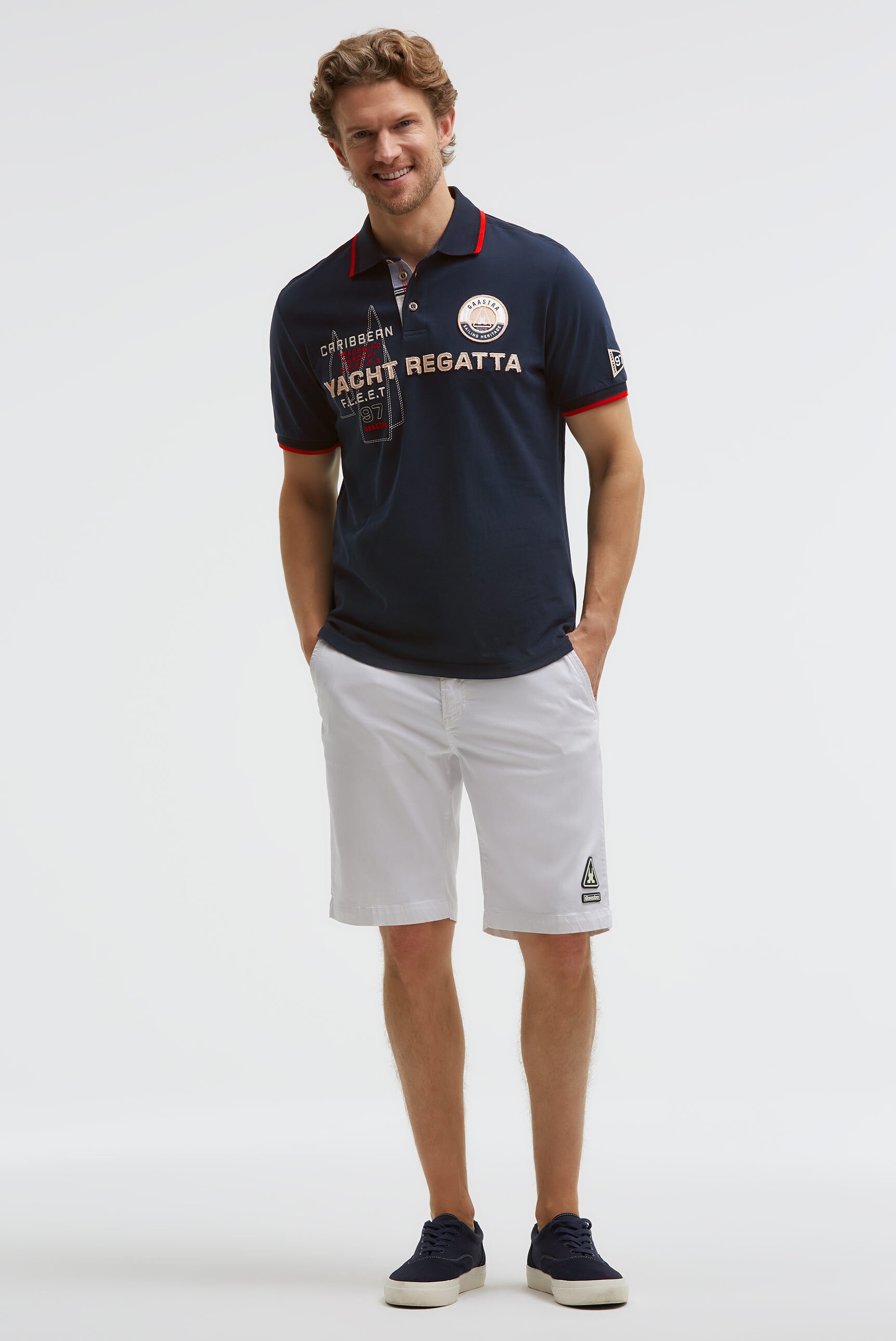 Gaastra Poloshirt mit Baumwolle