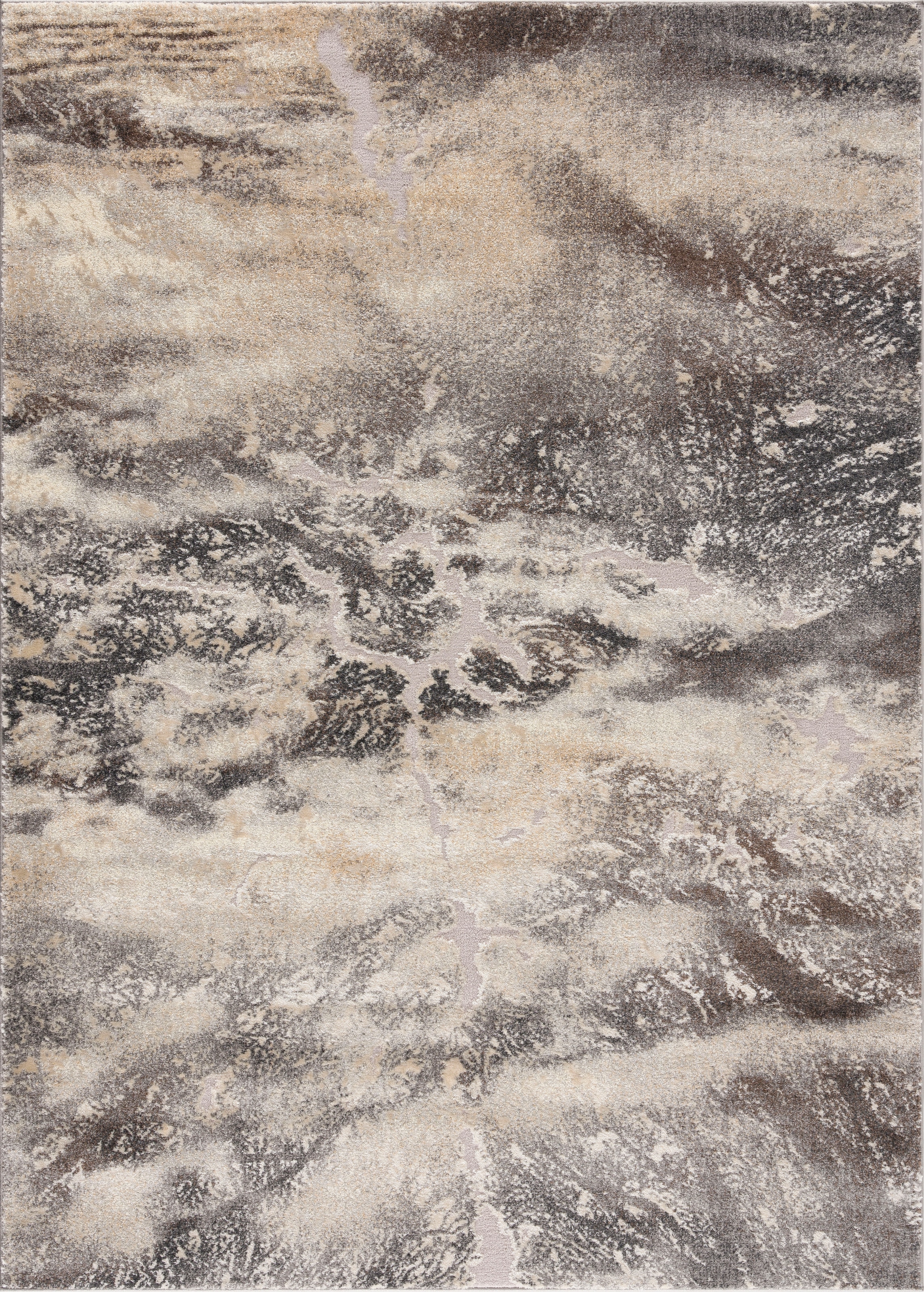 my home Teppich "Marmor" rechteckig 12 mm Höhe Teppich in moderner Marmor O günstig online kaufen