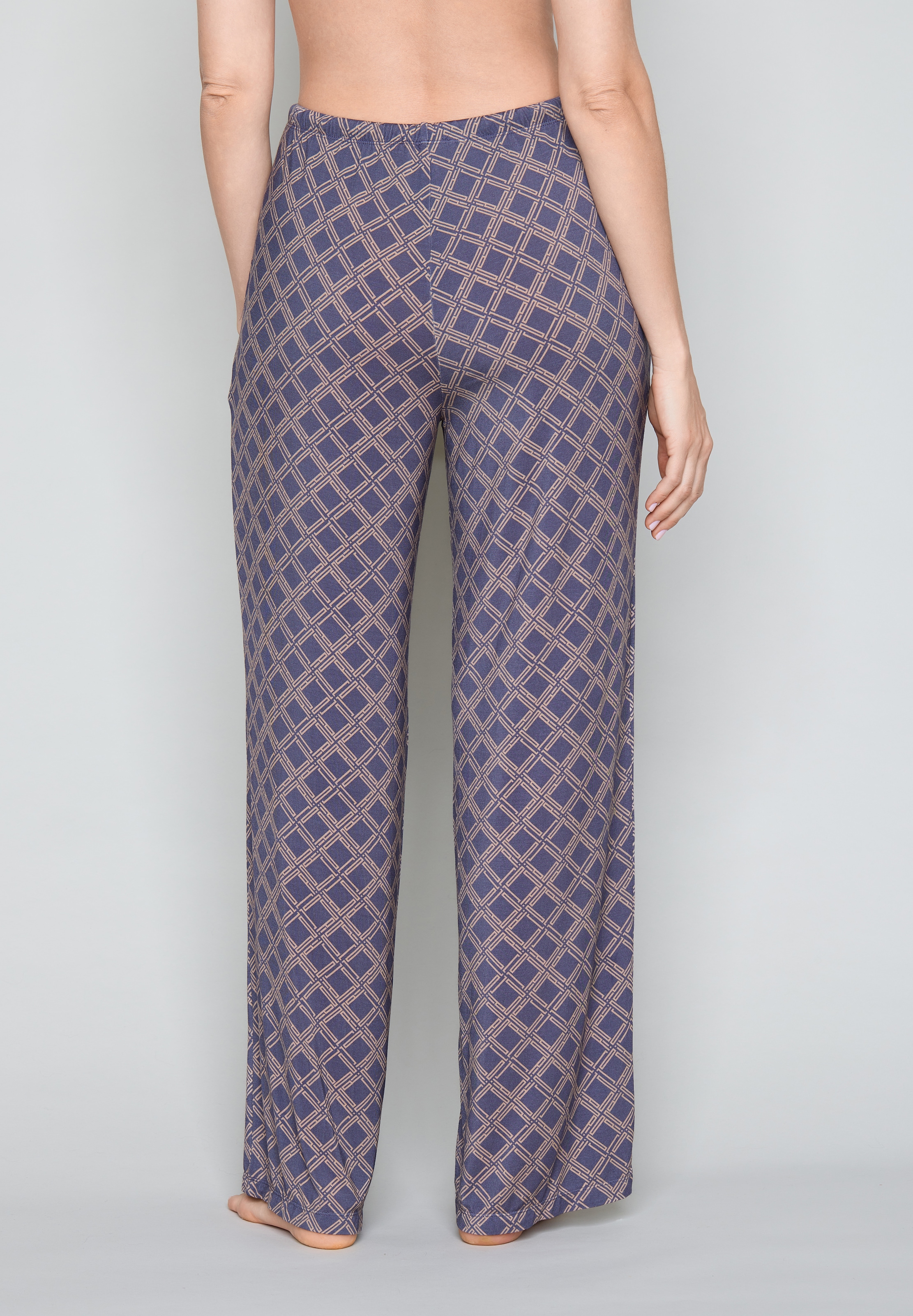 JOOP! Pyjamahose  gerade Beinform, mit geometrischem Print