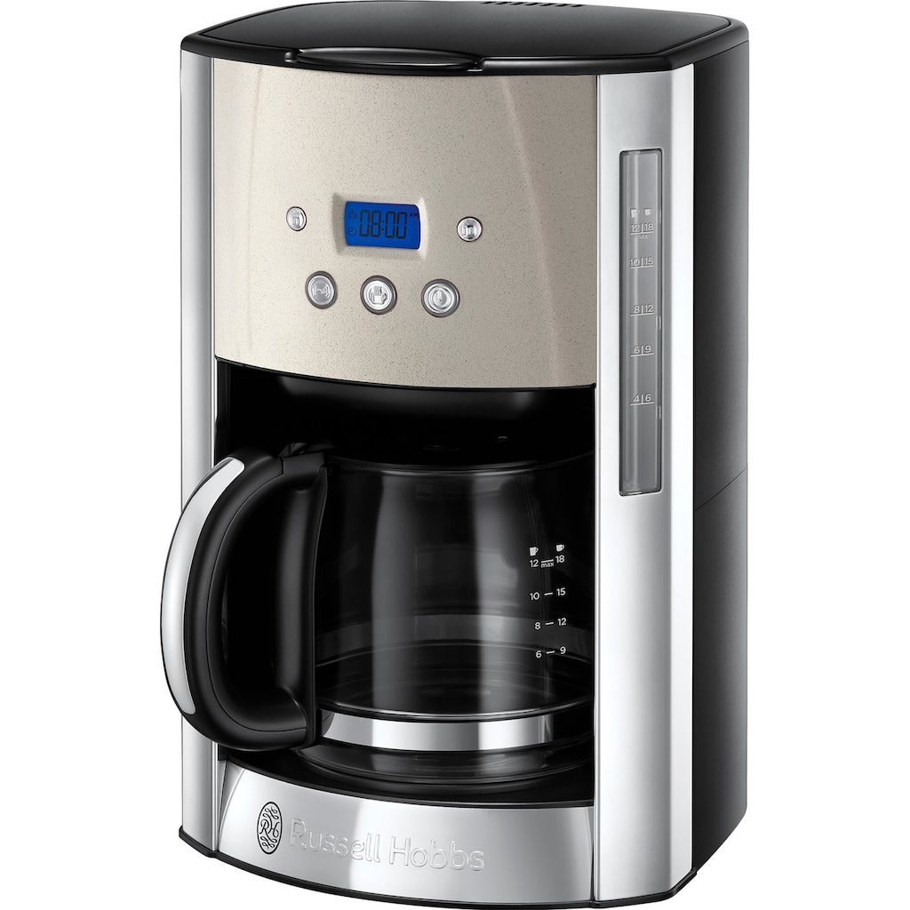 RUSSELL HOBBS Filterkaffeemaschine »Luna Stone 26990-56«, 1,5 l Kaffeekanne, Papierfilter, 1x4