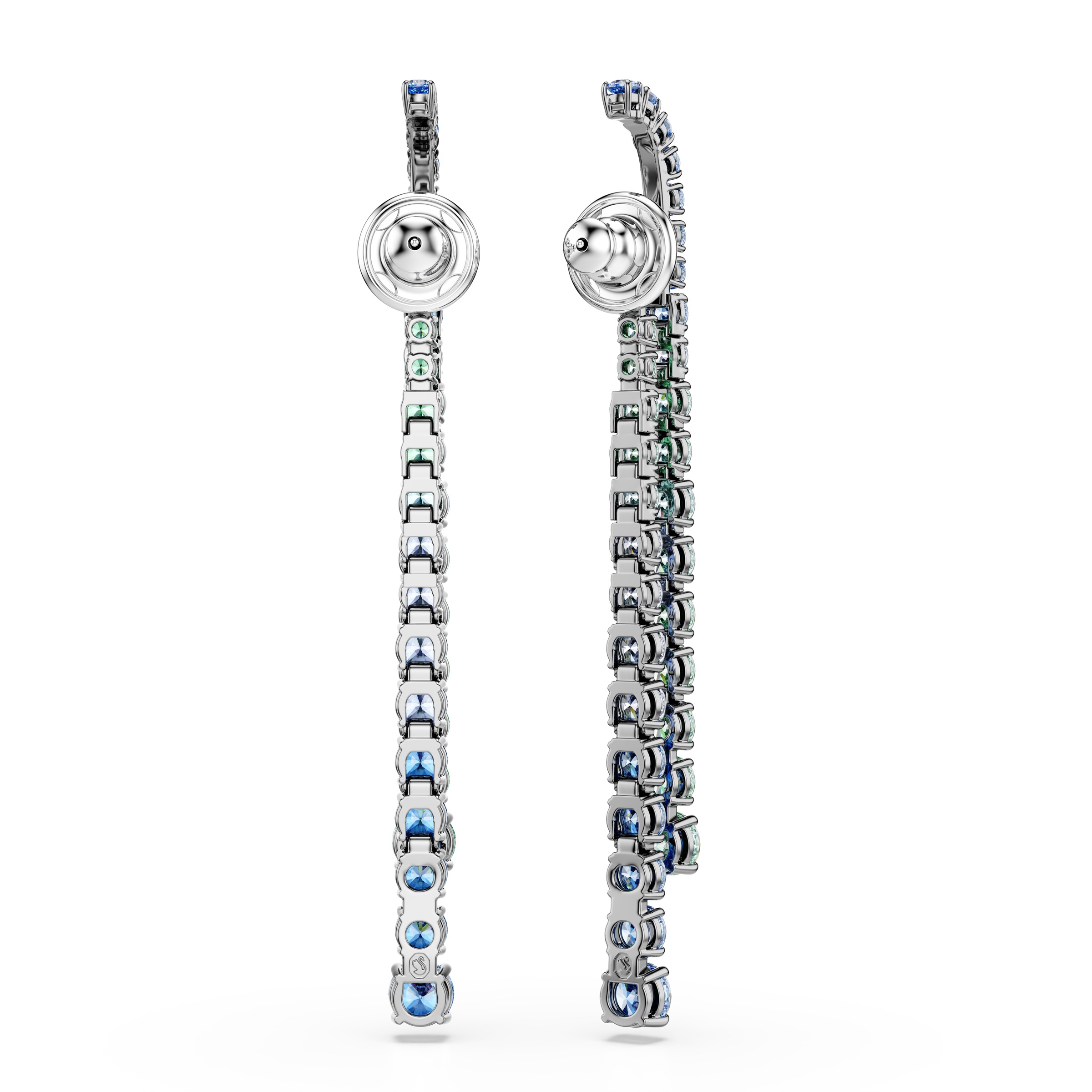 Swarovski Paar Ohrhänger »Schmuck Geschenk Matrix Drop-Ohrhänger« mit Swarovski® Kristall