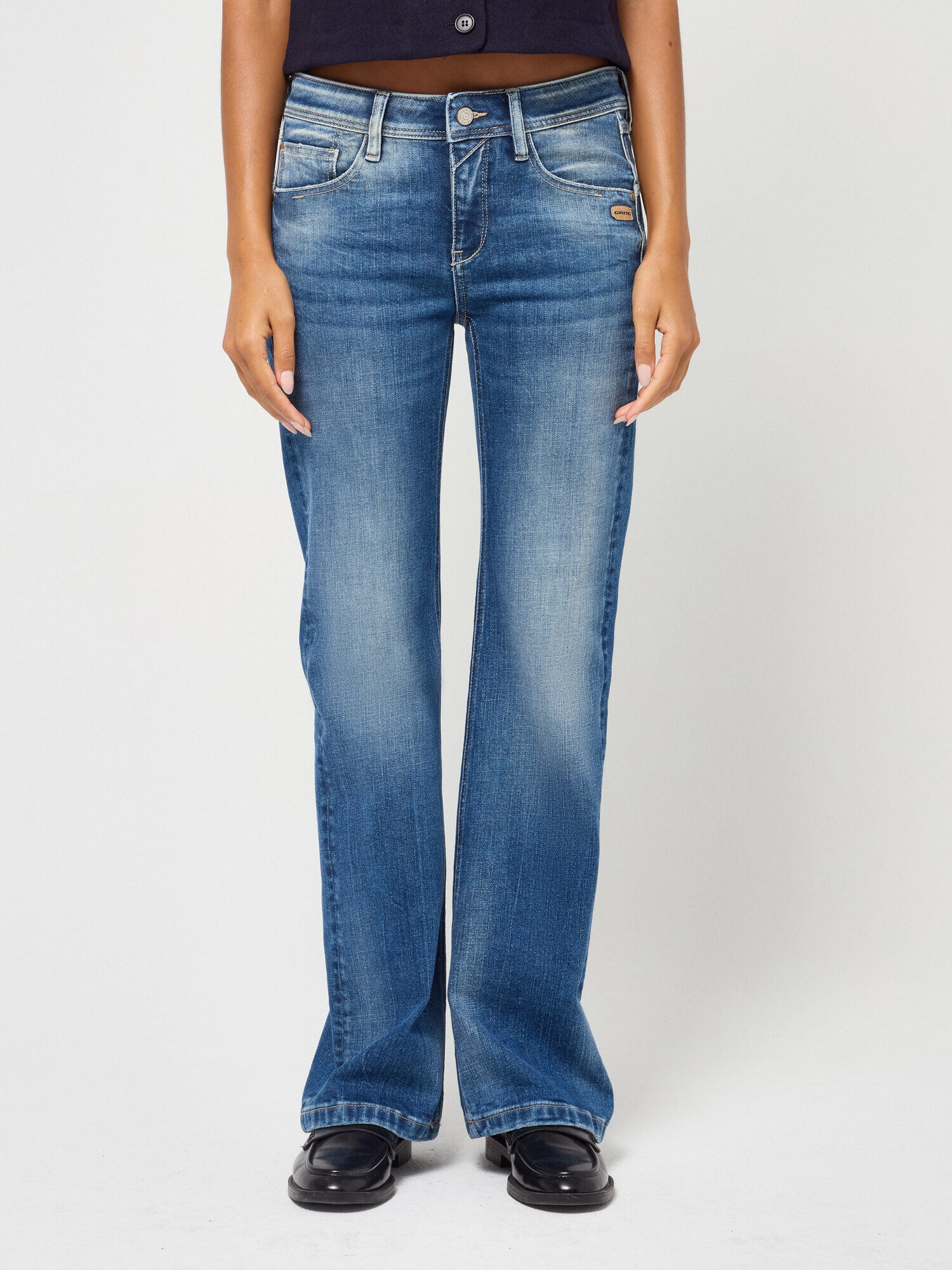 GANG 5-Pocket-Jeans "94AMELIE FLARED" im 5-Pocket-Style