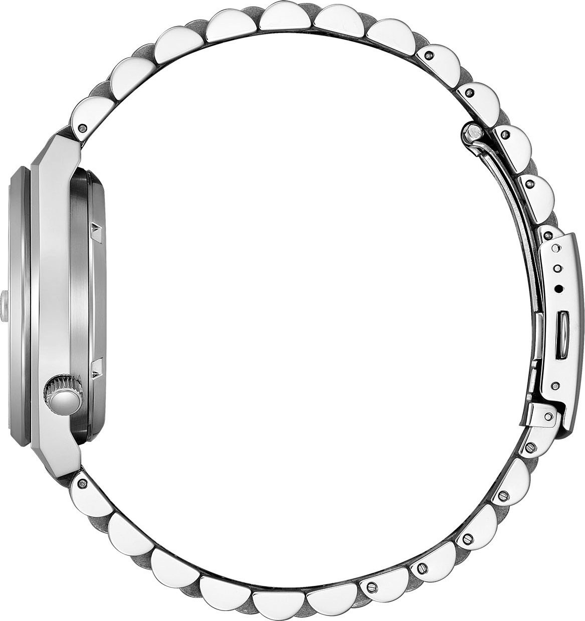 Citizen Tsuyosa 37mm Automatikuhr Silber Rosa 4