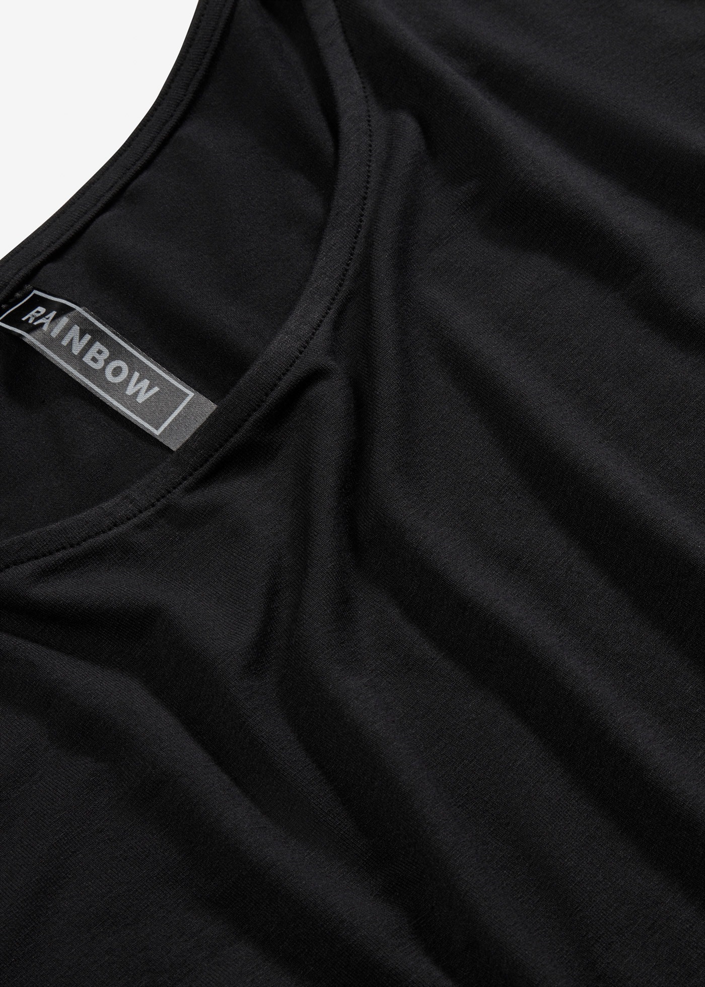 bonprix T-Shirt »Shirt aus Viskose-Mix« Shirt aus Viskose-Mix