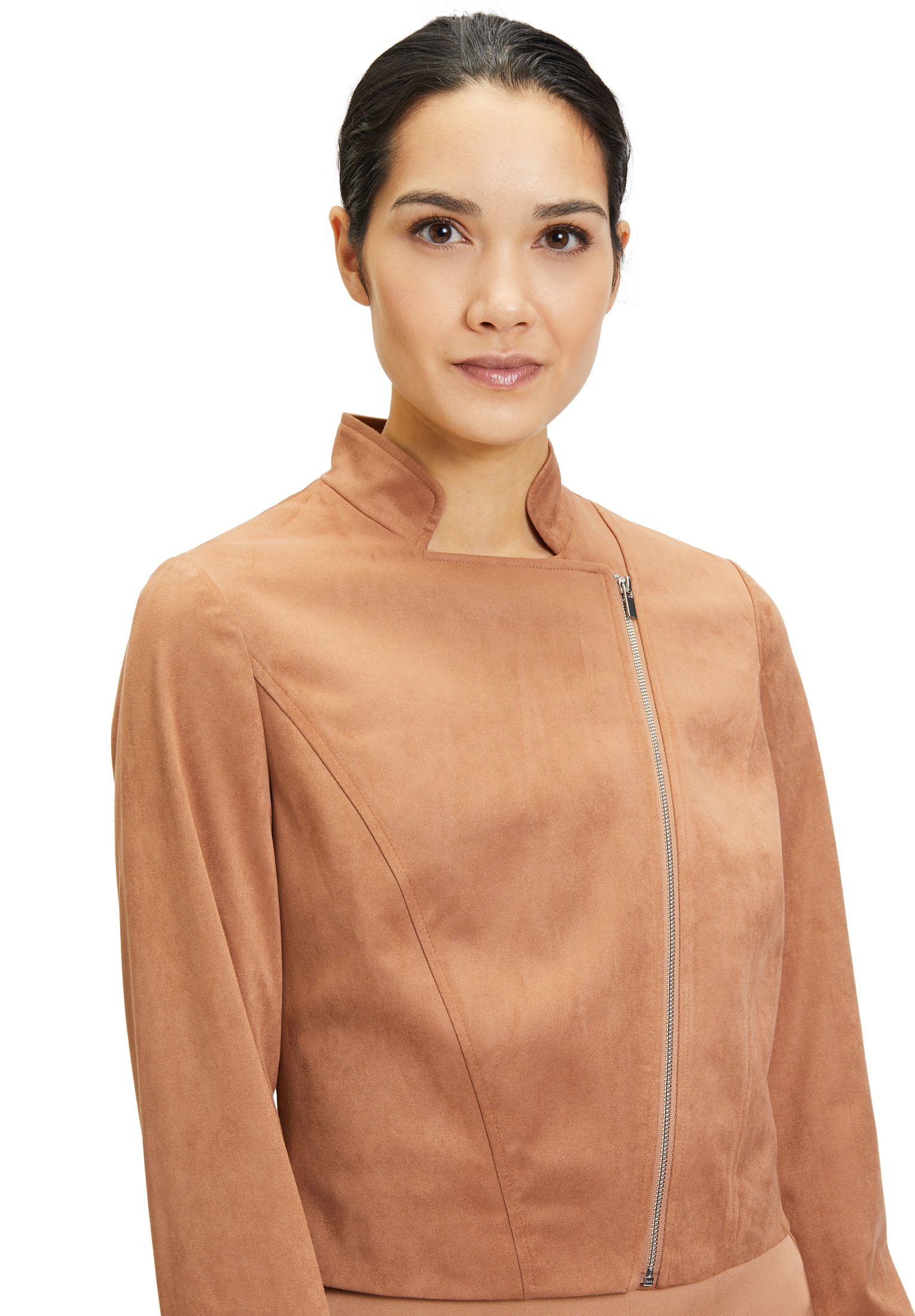 Vera Mont Jackenblazer »Vera Mont Bikerjacke mit Reißverschluss«, Reißverschluss