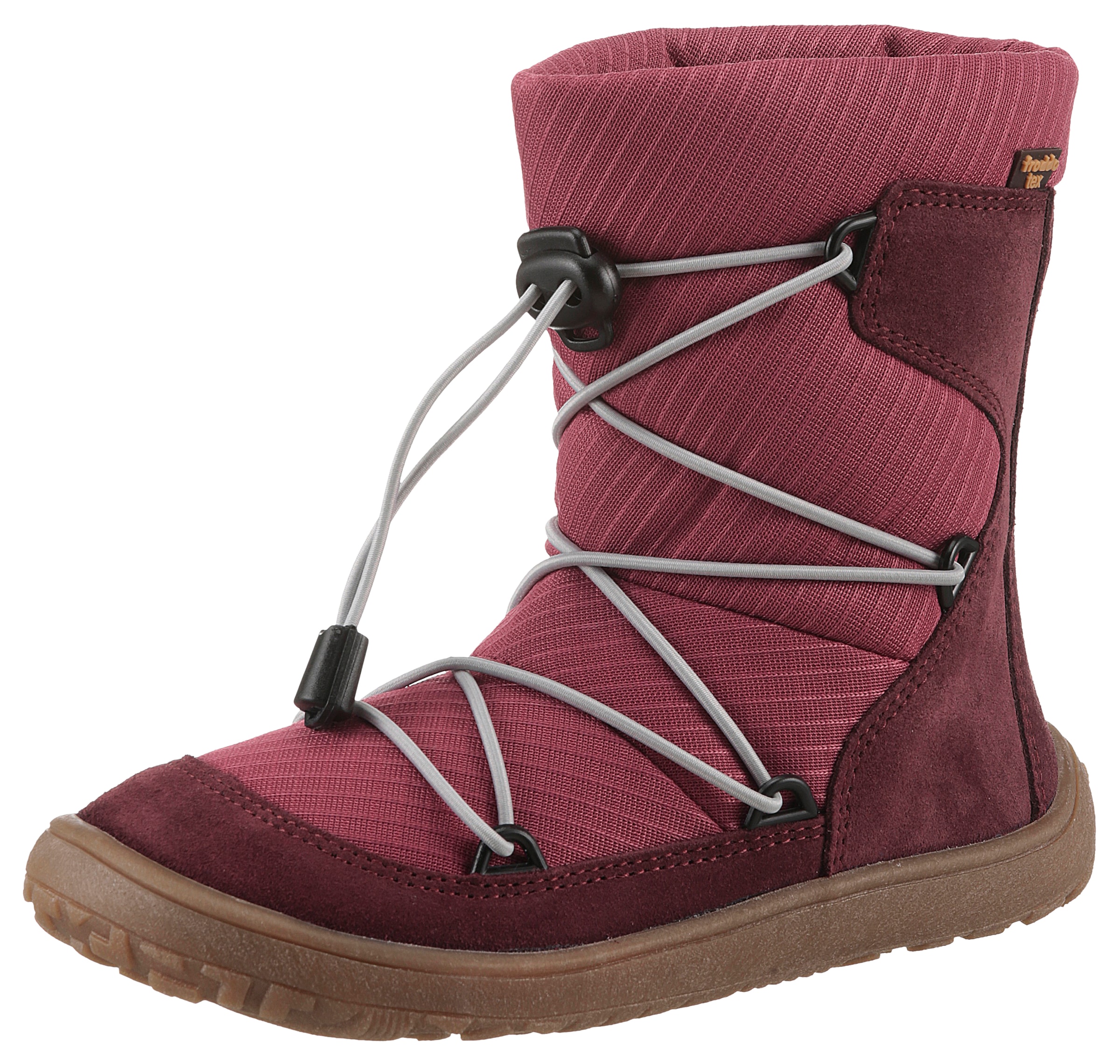 Barfußschuh »BAREFOOT TEX TRACK WOOL«, Winterstiefel, Snowboots, Schlupfstiefel mit...