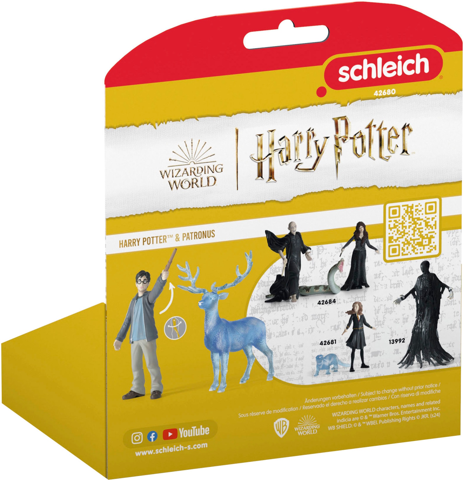 Schleich® Spielfigur »WIZARDING WOLRD™, Harry Potter & Patronus (42680)«