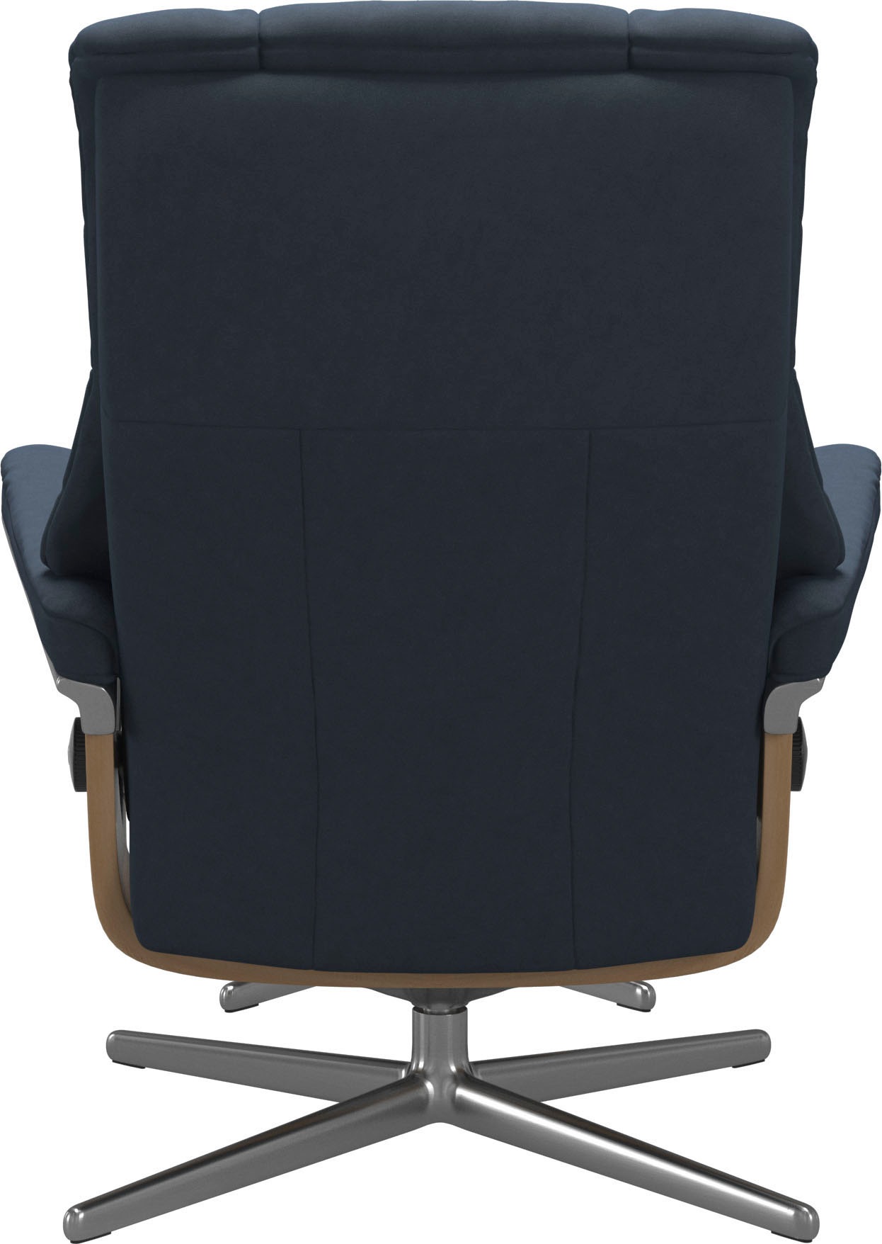 Thumbnail - Stressless Fußhocker "Mayfair", mit Cross Base, Größe S, M & L, Holzakzent Eiche