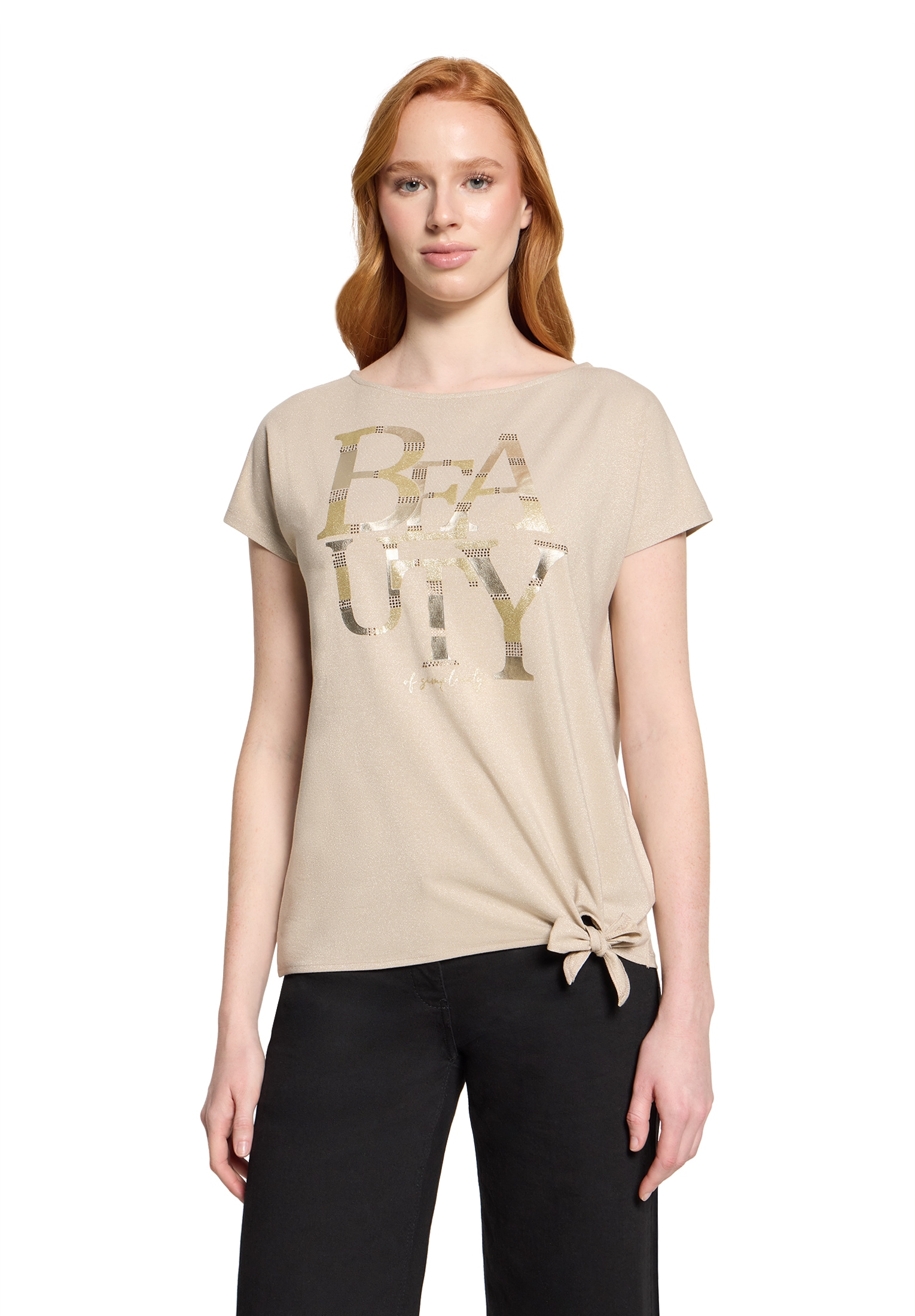 Betty Barclay Kurzarmshirt »Damen mit Schleifenknoten« 1 tlg.