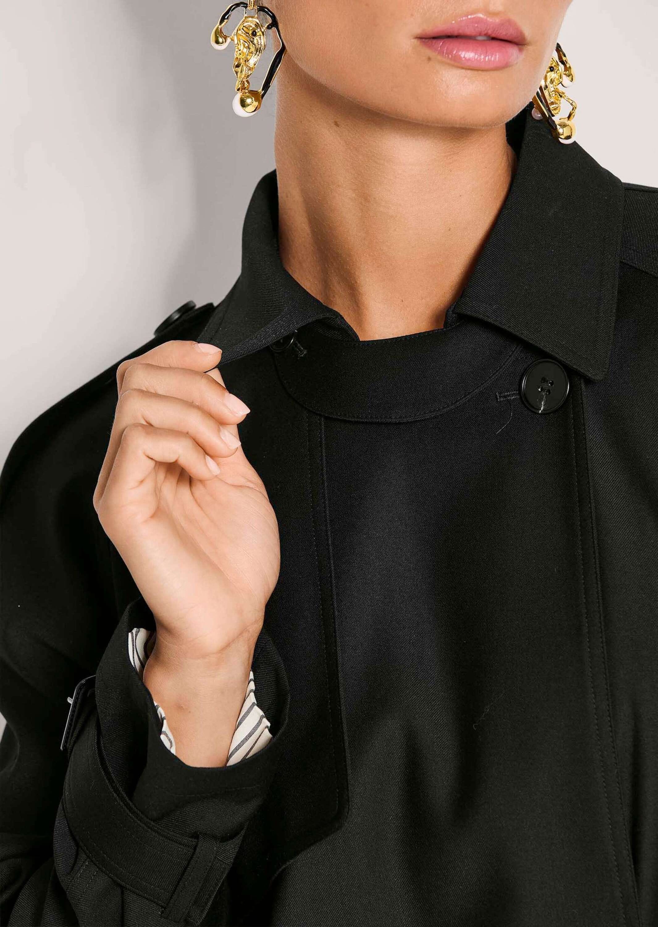 MADELEINE Trenchcoat »Trenchcoat Eleganter Doppelreiher mit Gürtel«