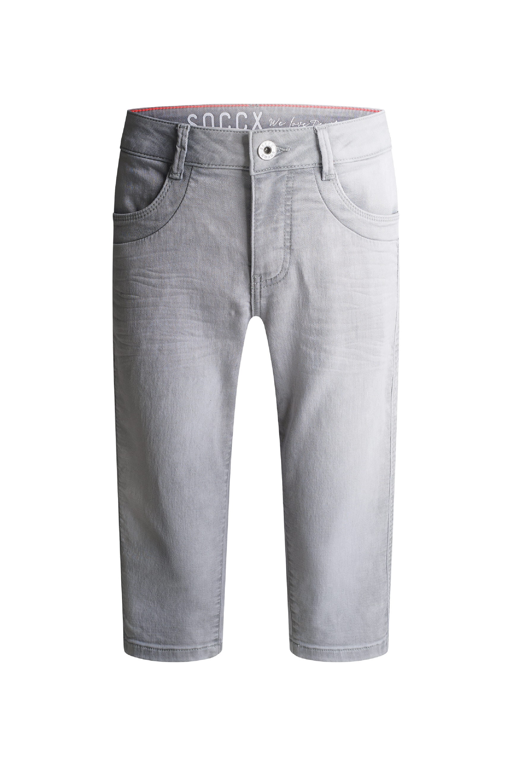 SOCCX Comfort-fit-Jeans mit normaler Leibhöhe