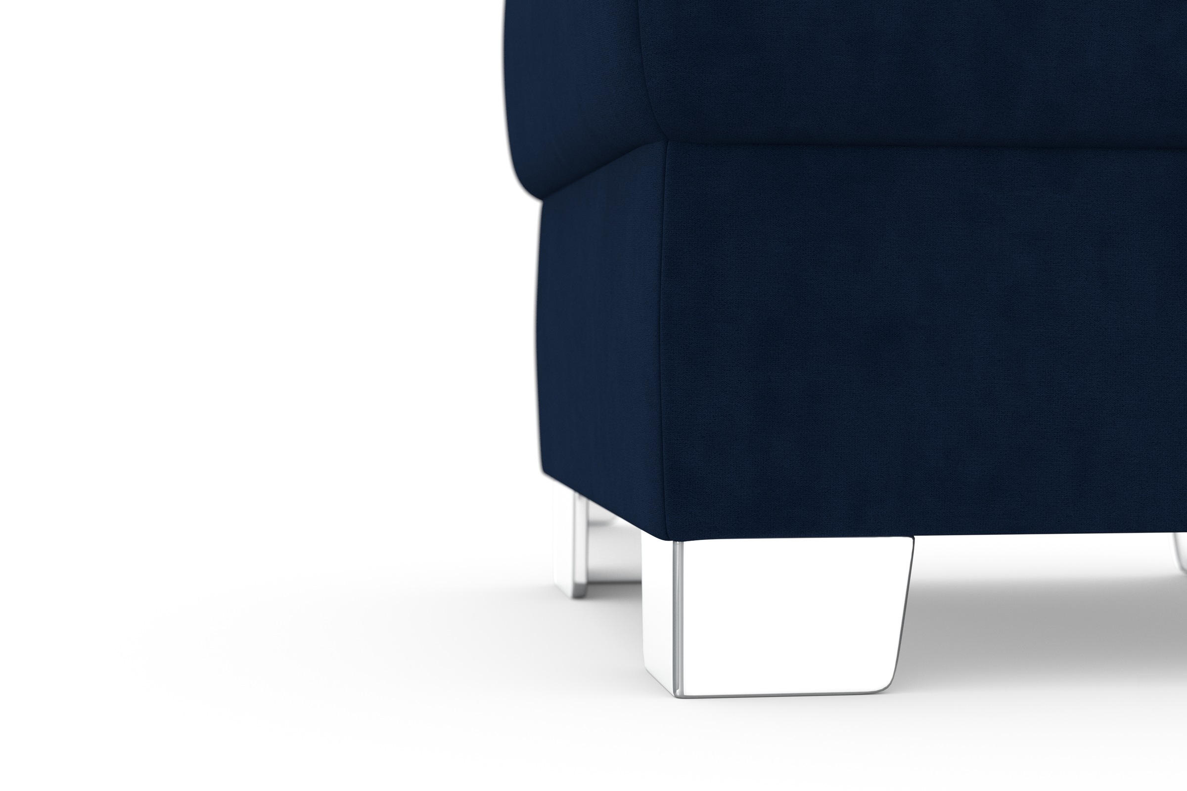 DOMO collection Hocker »Anzio«, wahlweise mit Federkern