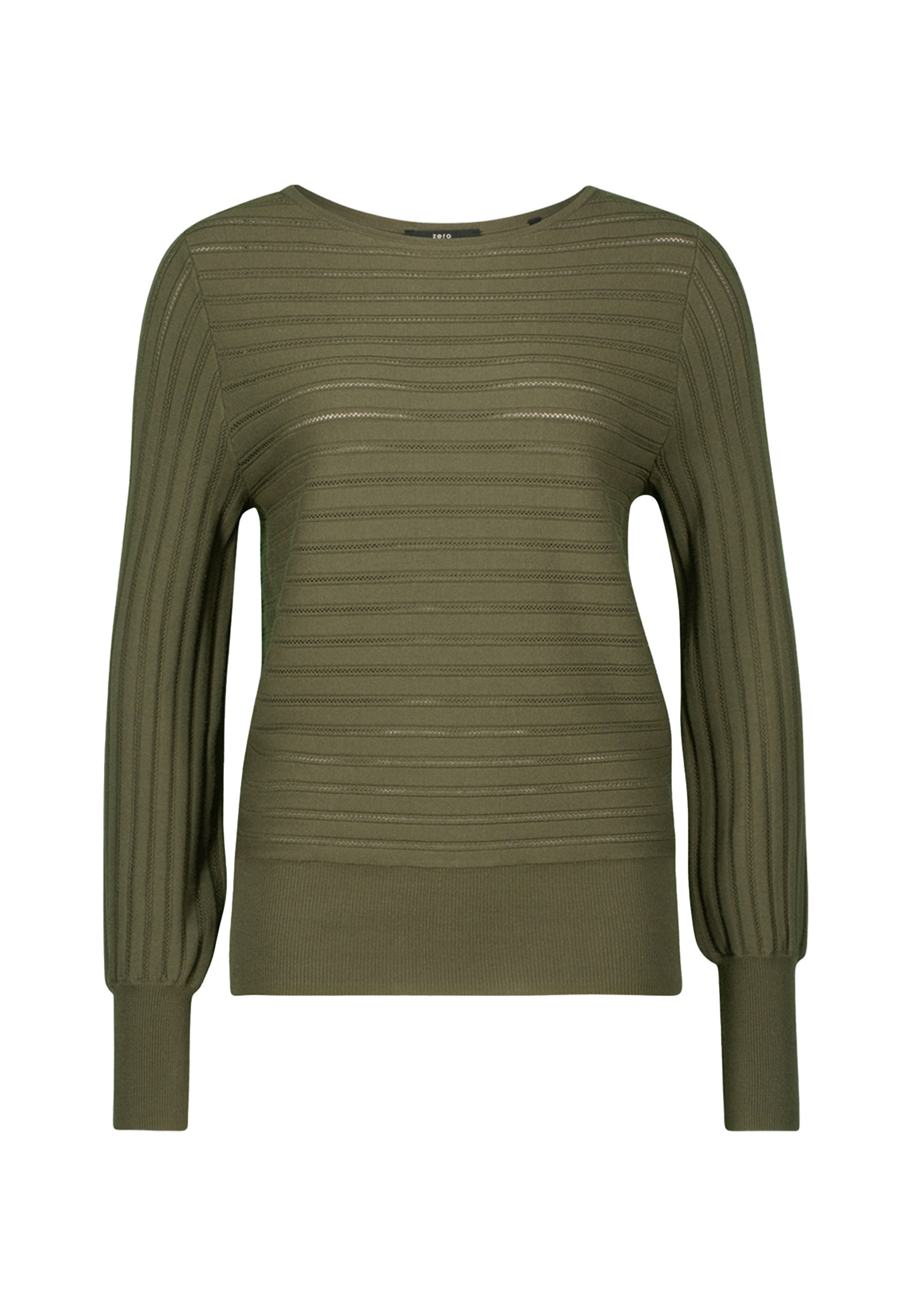 Zero Strickpullover "zero Pullover aus Ajourstrick", (1 tlg.), Lochmuster günstig online kaufen