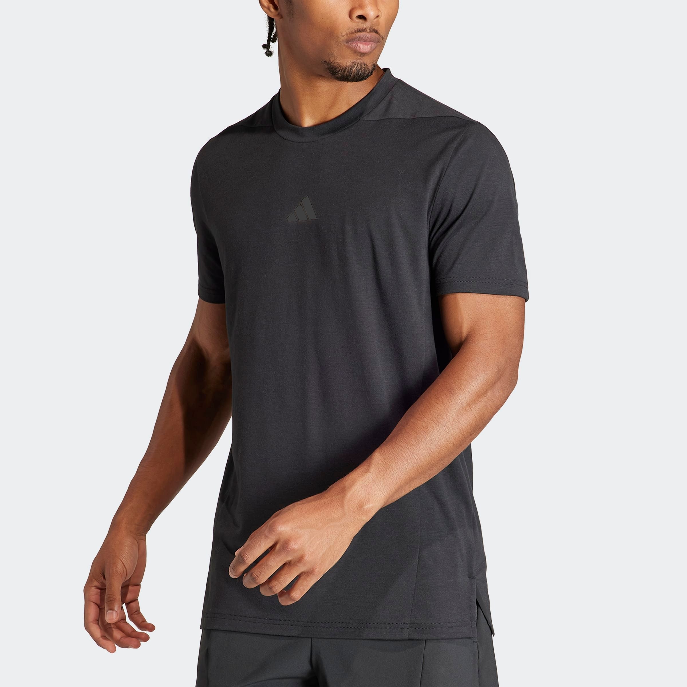 Adidas Designed For Training T-Shirt Schwarz L 4