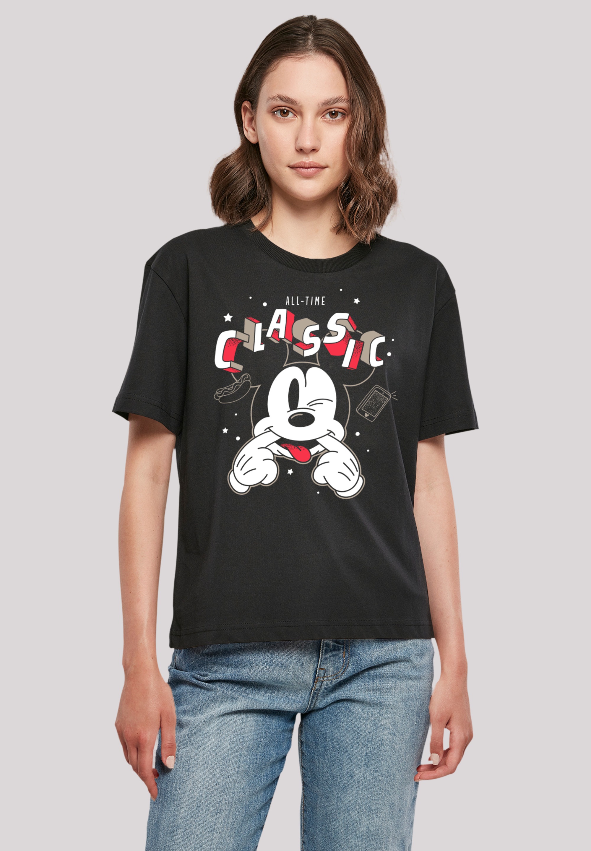 F4NT4STIC T-Shirt »Disney Micky Maus All Time Classic«, Premium Qualität