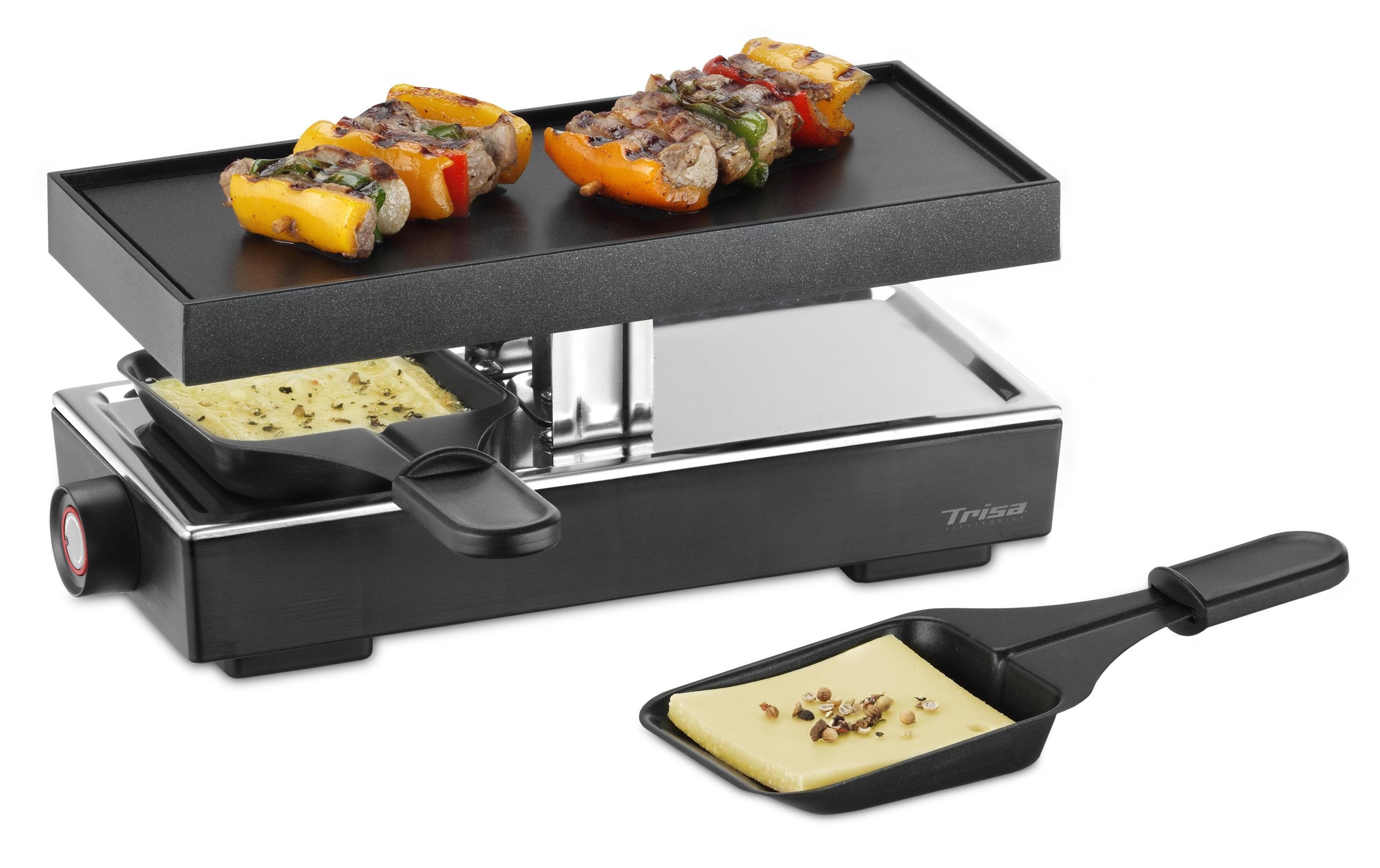 Trisa Raclette »Style« 2 Stk. Raclettepfännchen 440 W