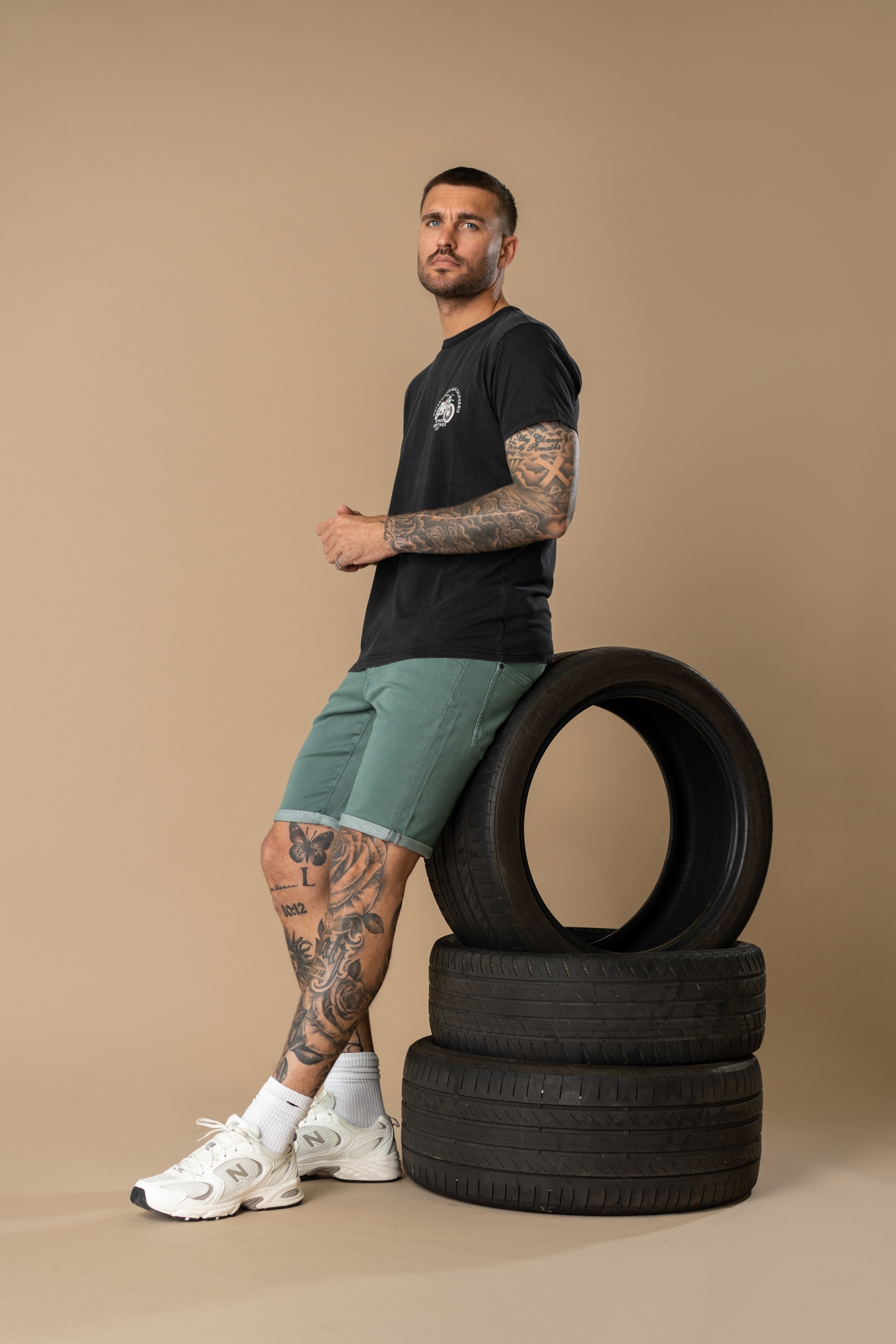 Petrol Industries T-Shirt »Men T-Shirt Claic Print« mit Logo Print