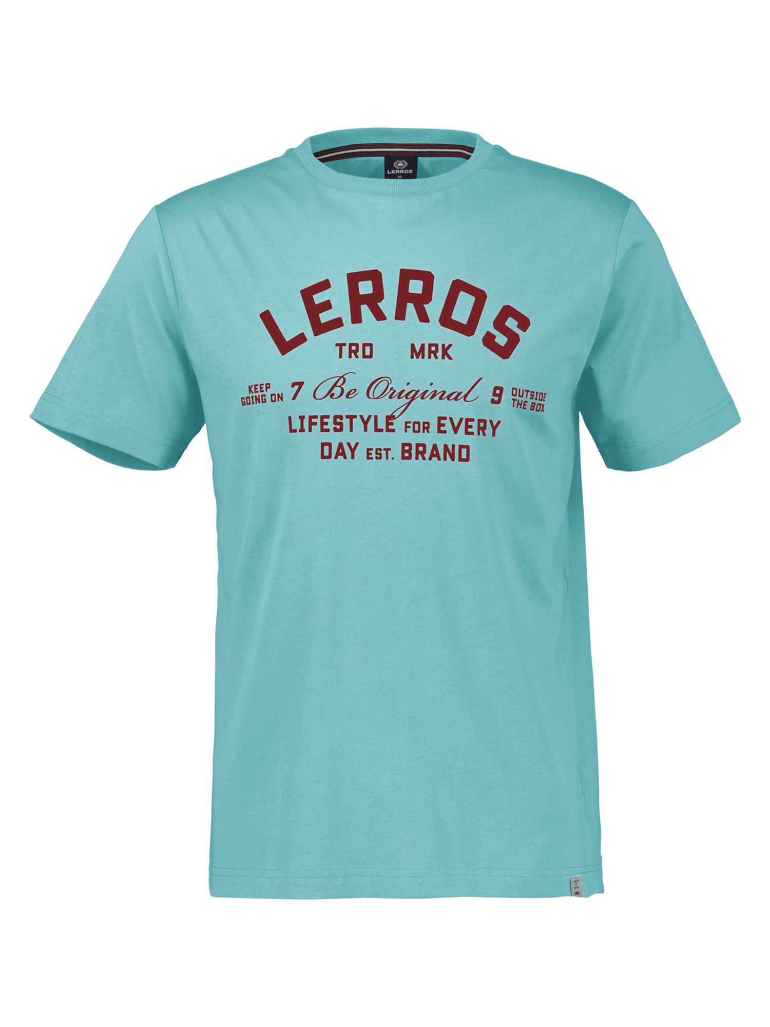 LERROS T-Shirt "LERROS T-Shirt mit Print in Übergrößen" günstig online kaufen