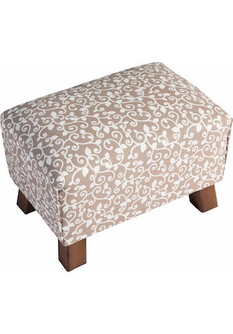 Max Winzer ® Fußhocker »Footstool« Minihocker Bre...